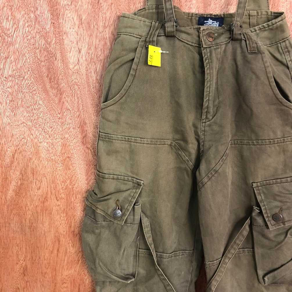 Stussy Stussy vtg multipocket tactical cargo Overall pants #2678DL Size US 27 - 11 Thumbnail