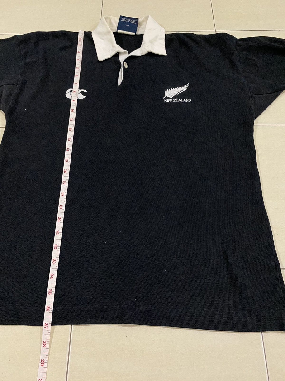 Canterbury of New Zealand Vintage Canterbury of New Zealand All Black rugby polo shirt Size US XL / EU 56 / 4 - 10 Thumbnail
