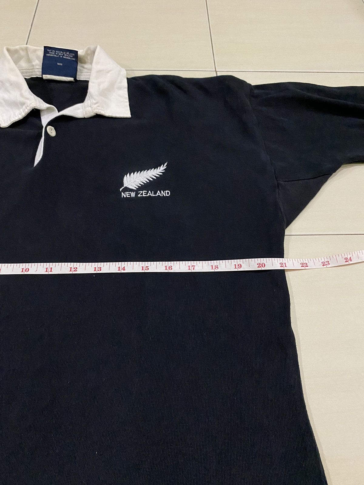Canterbury of New Zealand Vintage Canterbury of New Zealand All Black rugby polo shirt Size US XL / EU 56 / 4 - 9 Thumbnail