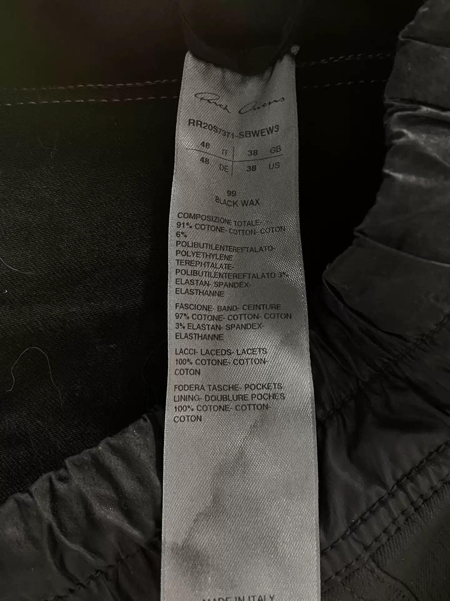 Rick Owens Rick Owens ro 20SS black wax strappy pants Size US 32 / EU 48 - 5 Thumbnail