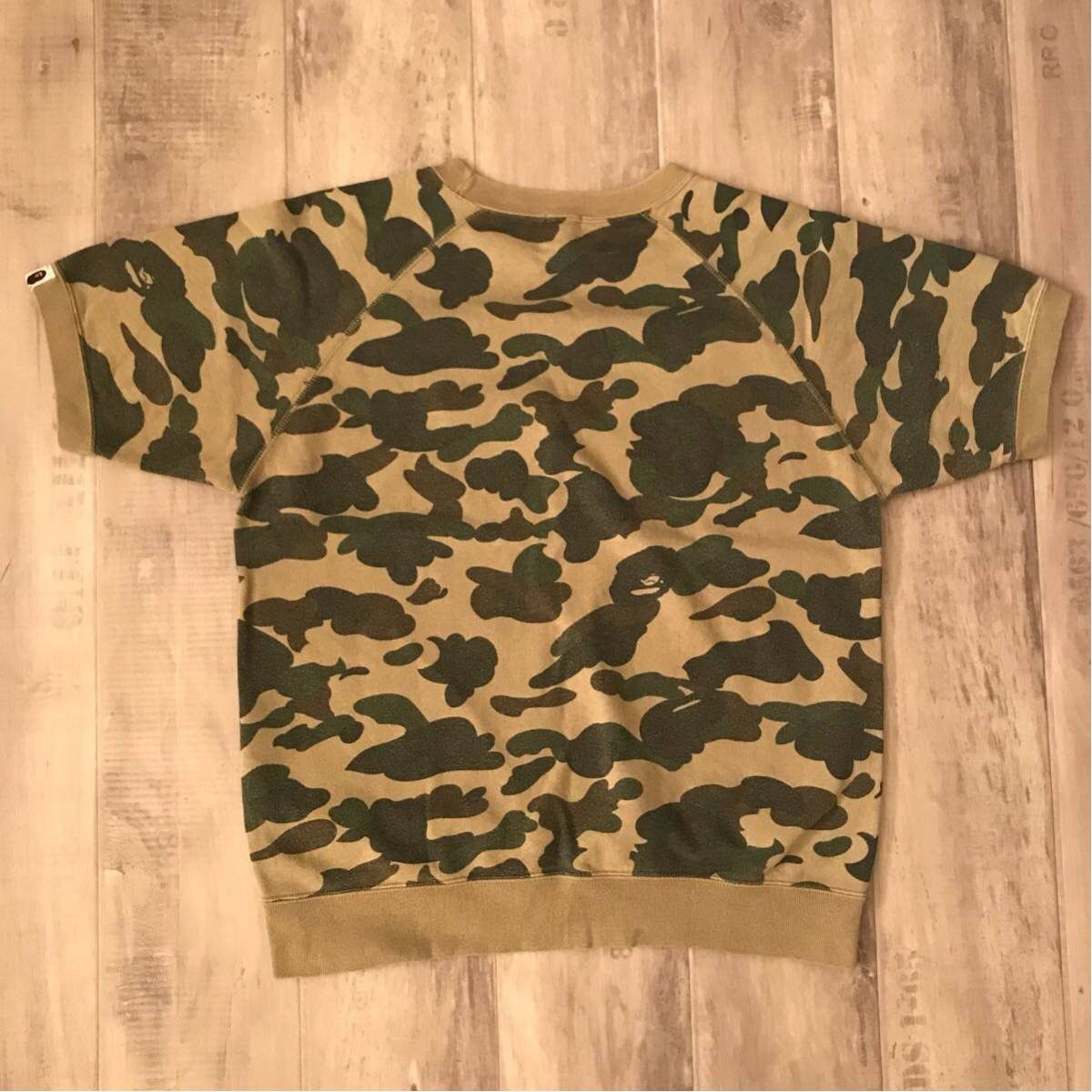 Bape × Swarovski BAPE Swarovski BAPE logo short sleeve sweatshirt 1st camo Size US S / EU 44-46 / 1 - 4 Thumbnail