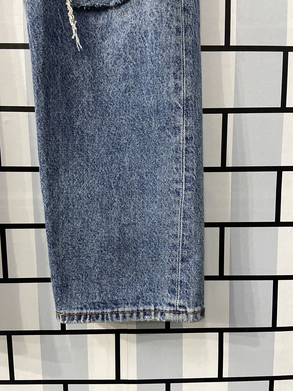 Levi's × Vintage Vintage Levi’s 511 Distressed Blue Wash Denim Pants 42X30 Size US 42 / EU 58 - 7 Thumbnail