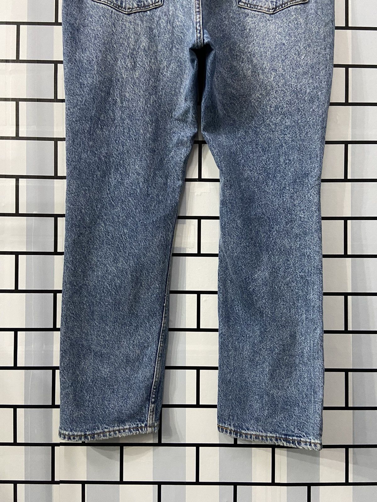 Levi's × Vintage Vintage Levi’s 511 Distressed Blue Wash Denim Pants 42X30 Size US 42 / EU 58 - 15 Thumbnail