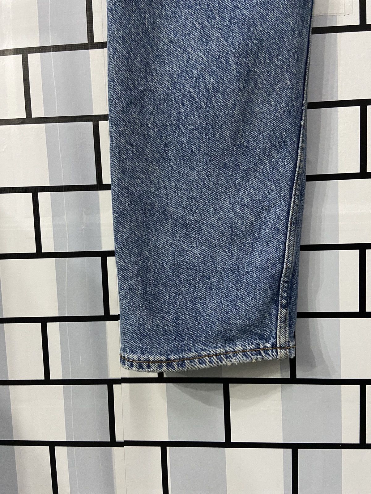 Levi's × Vintage Vintage Levi’s 511 Distressed Blue Wash Denim Pants 42X30 Size US 42 / EU 58 - 12 Thumbnail