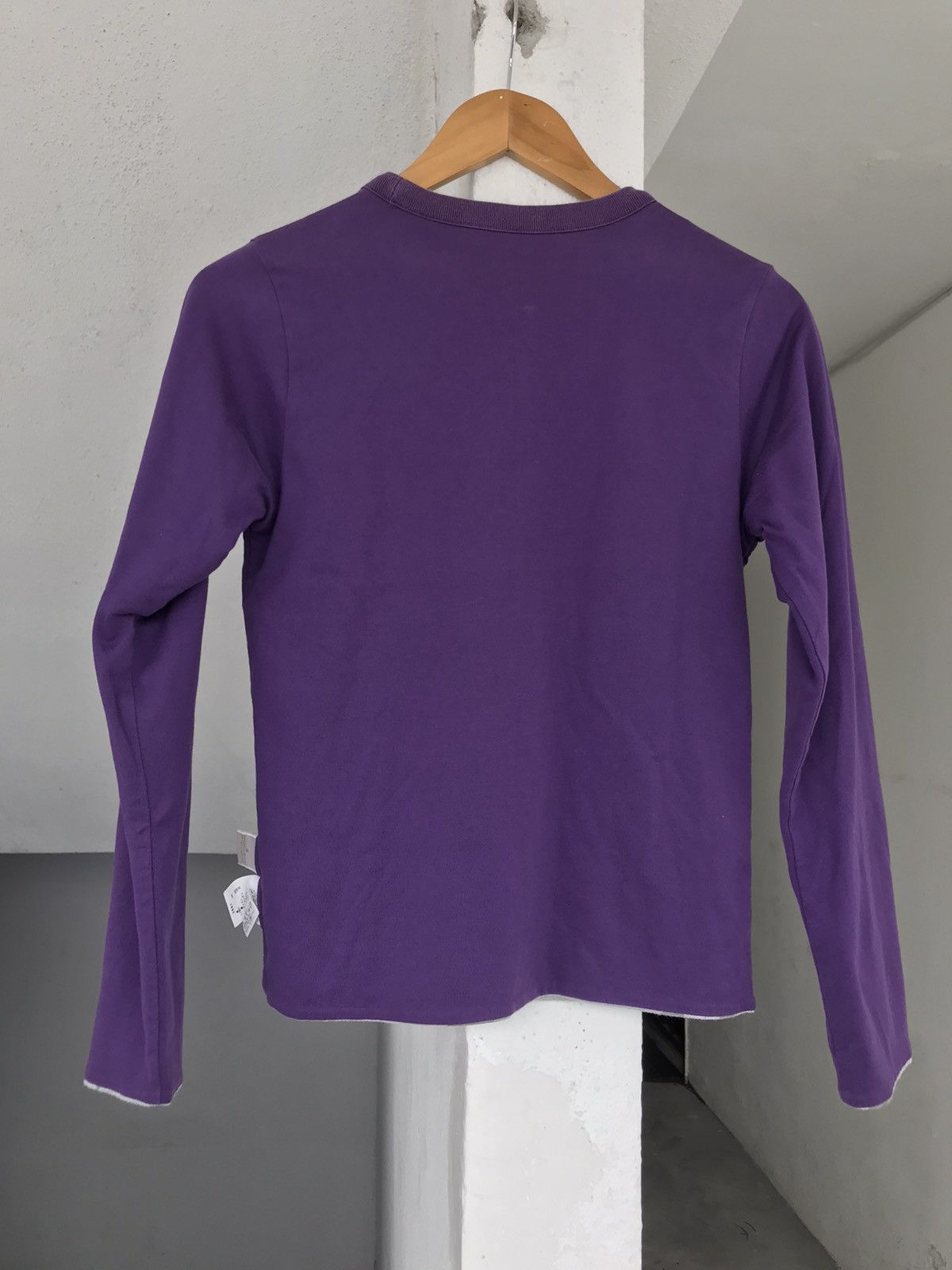 Bape × Nigo Sta Pattern Reversible Long Sleeve Tee Size XXS / US 00 / IT 34 - 12 Thumbnail
