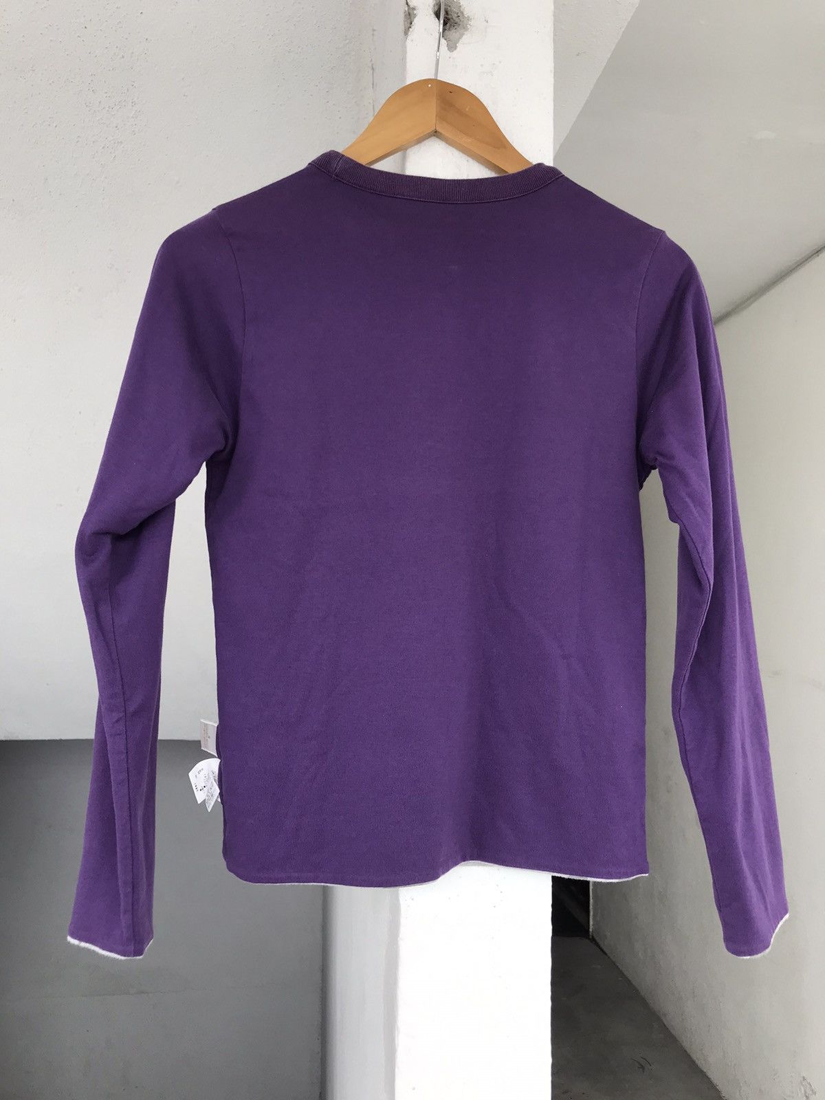 Bape × Nigo Sta Pattern Reversible Long Sleeve Tee Size XXS / US 00 / IT 34 - 11 Thumbnail
