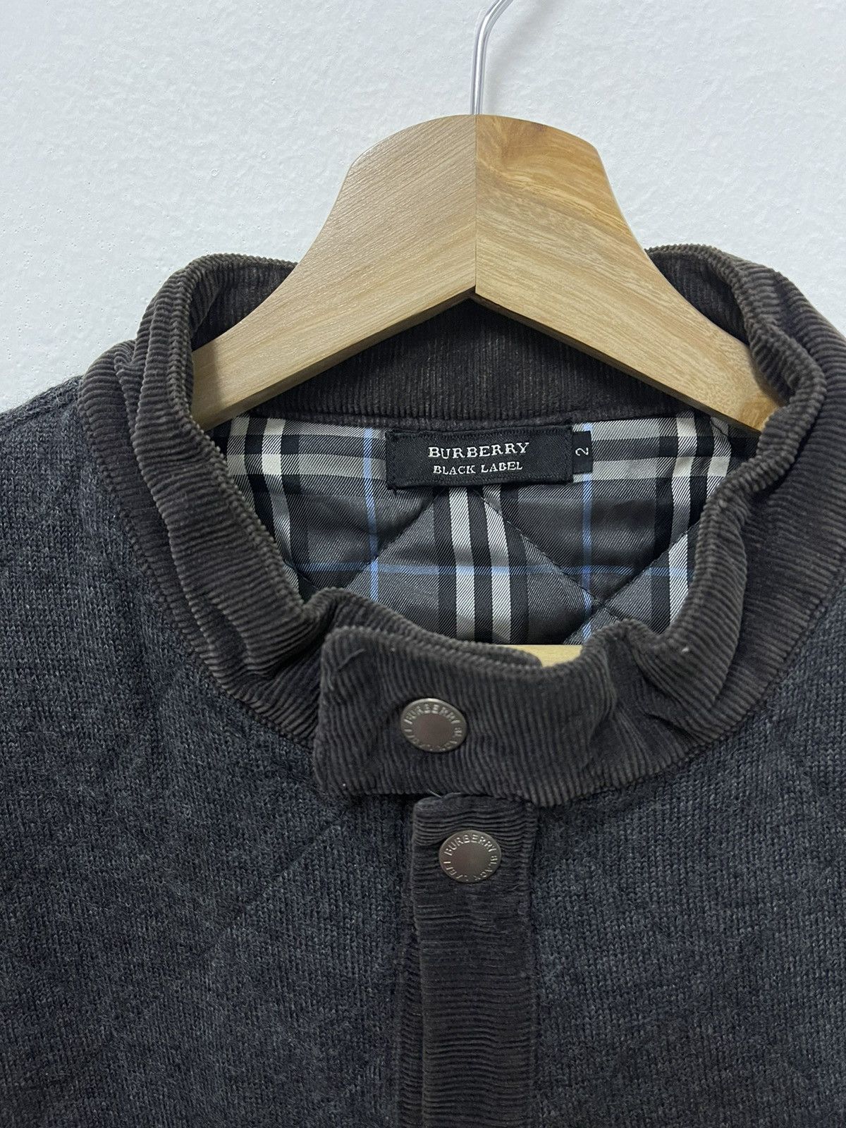 Burberry × Japanese Brand × Vintage Vintage Burberry Nova Check Design Button Up Winter Jacket Size US S / EU 44-46 / 1 - 7 Thumbnail