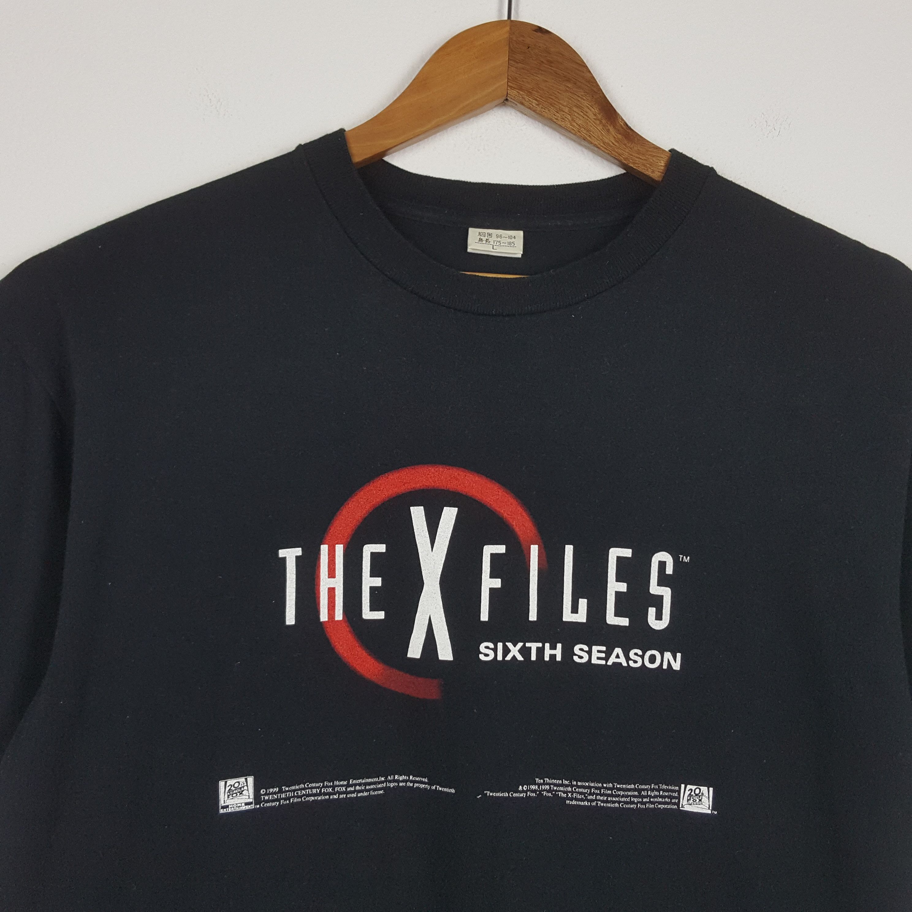 Vintage Vintage THE X-FILES Science Fiction Alien Movie T-Shirt Size US L / EU 52-54 / 3 - 3 Thumbnail