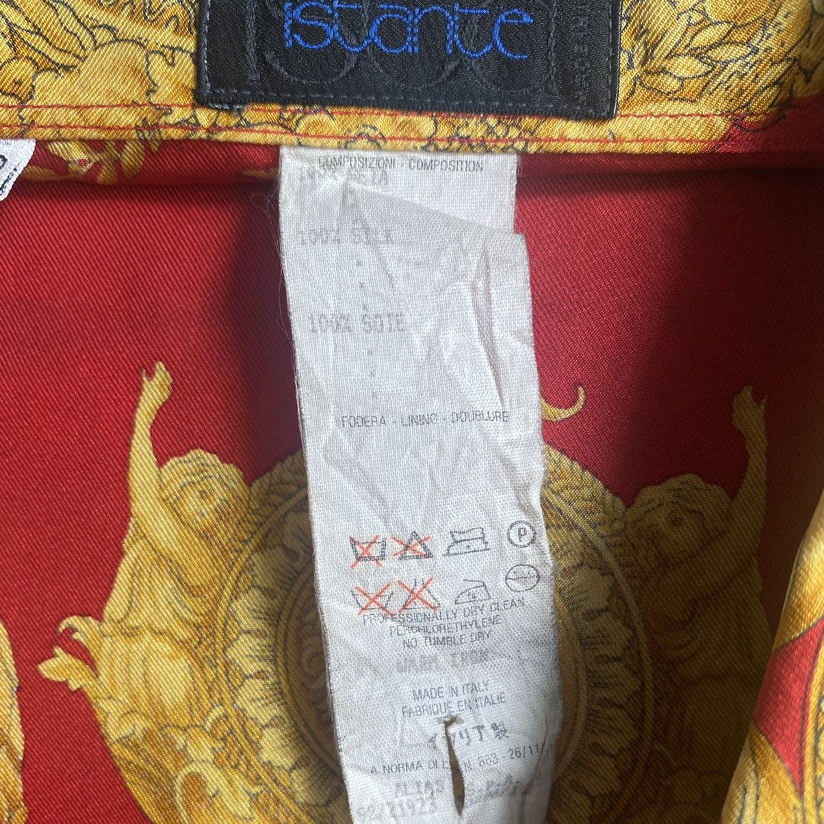 Versace Vintage 1992 Istante Versace Silk Shirt Size US M / EU 48-50 / 2 - 3 Thumbnail