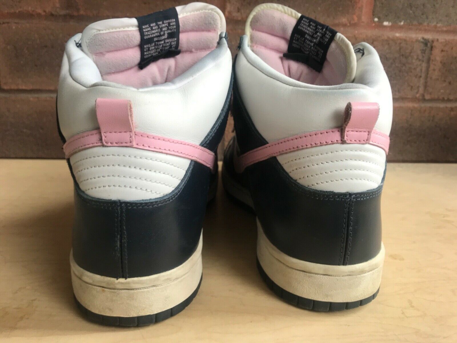 Nike NIKE SB Skateboarding Dunk High " SHY PINK " Size US 12 / EU 45 - 9 Thumbnail