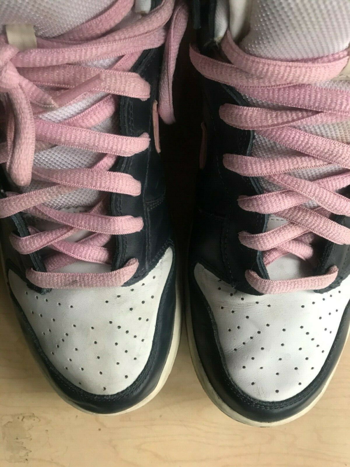 Nike NIKE SB Skateboarding Dunk High " SHY PINK " Size US 12 / EU 45 - 2 Thumbnail