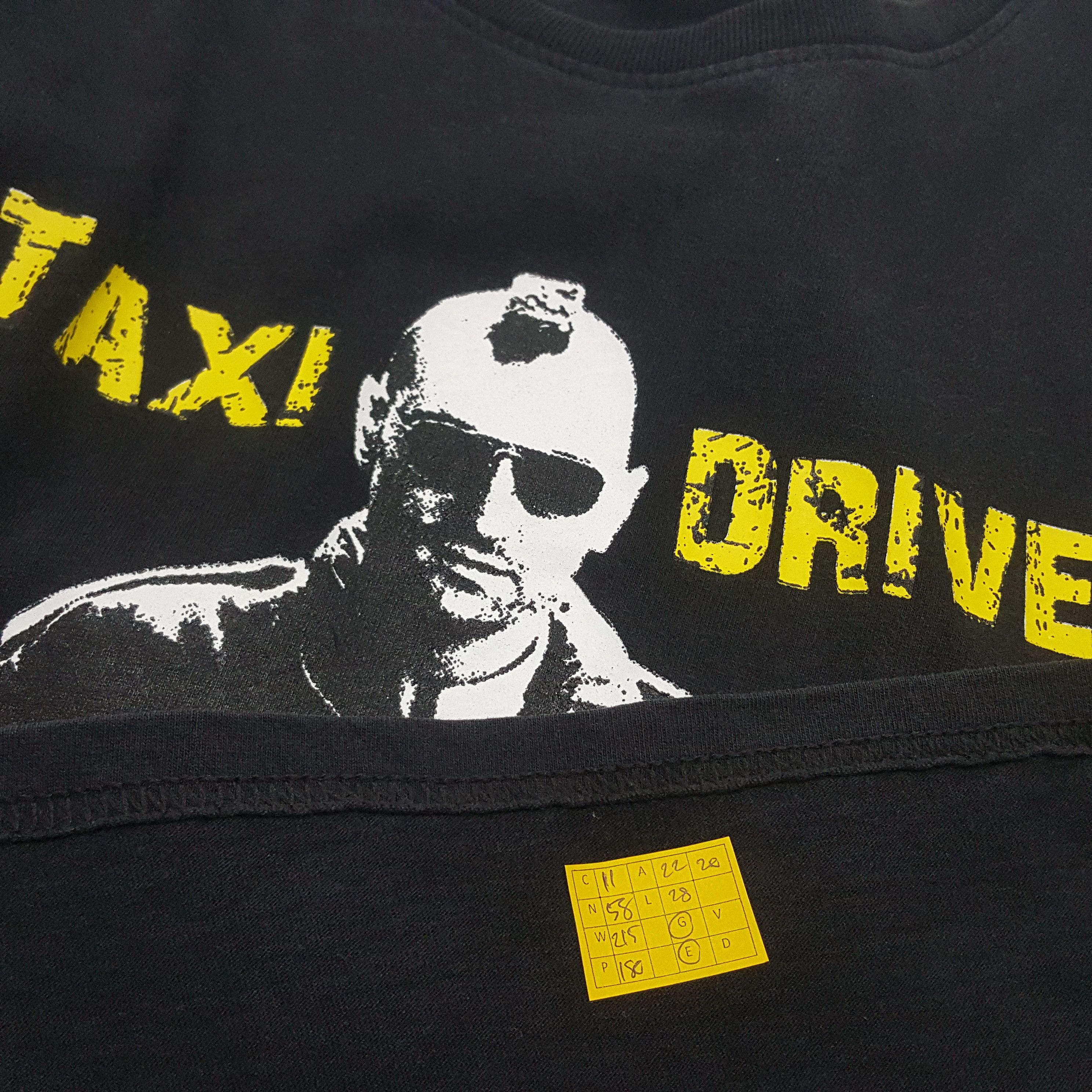 Vintage Vintage TAXI DRIVER American Punk Movie t-shirt Size US L / EU 52-54 / 3 - 4 Thumbnail