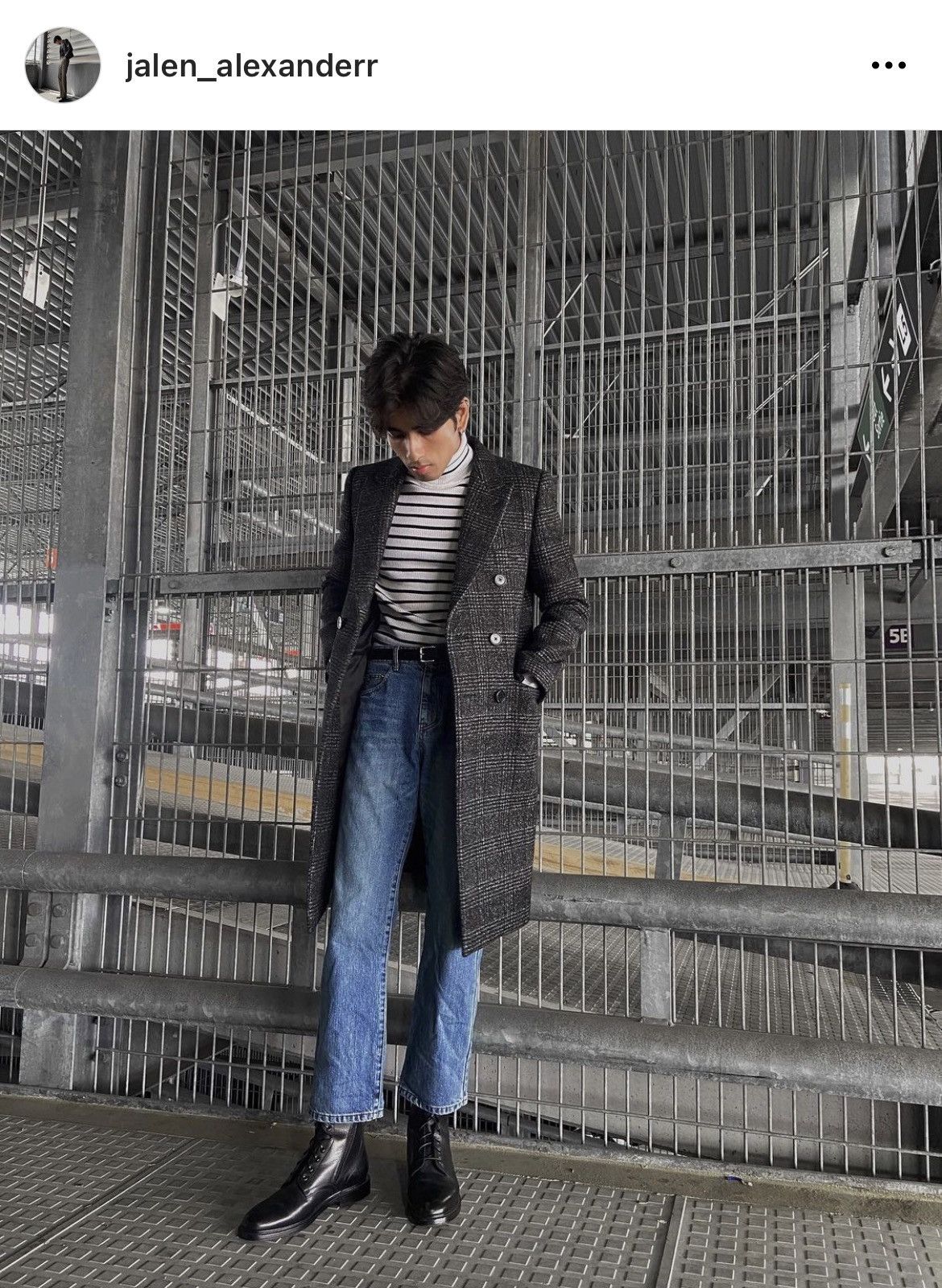 Celine × Hedi Slimane 19FW Prince of Wales Chesterfield Coat sz50/52 Size US M / EU 48-50 / 2 - 22 Thumbnail