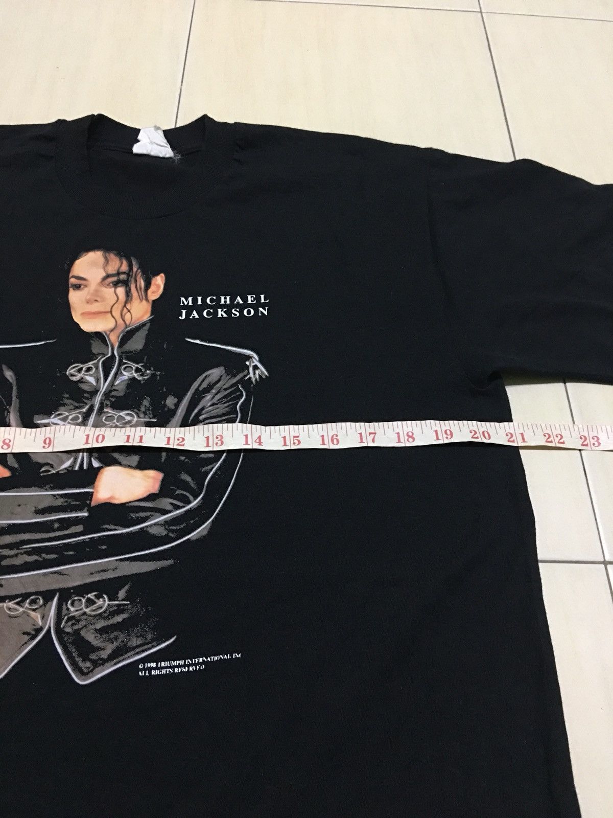 Band Tees Vintage 90s Michael jackson king of pop band shirt Size US L / EU 52-54 / 3 - 7 Thumbnail