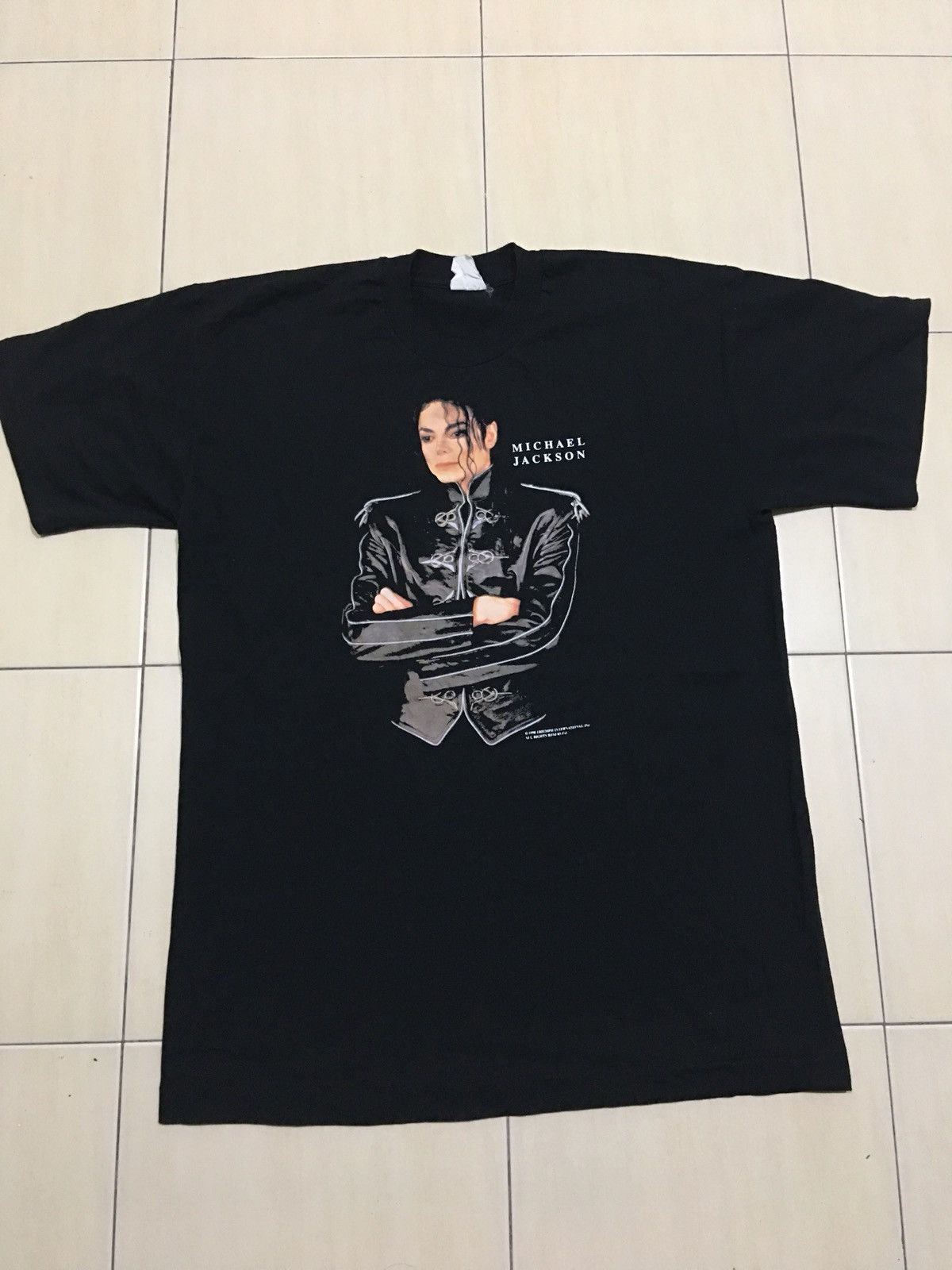 Band Tees Vintage 90s Michael jackson king of pop band shirt Size US L / EU 52-54 / 3 - 5 Thumbnail