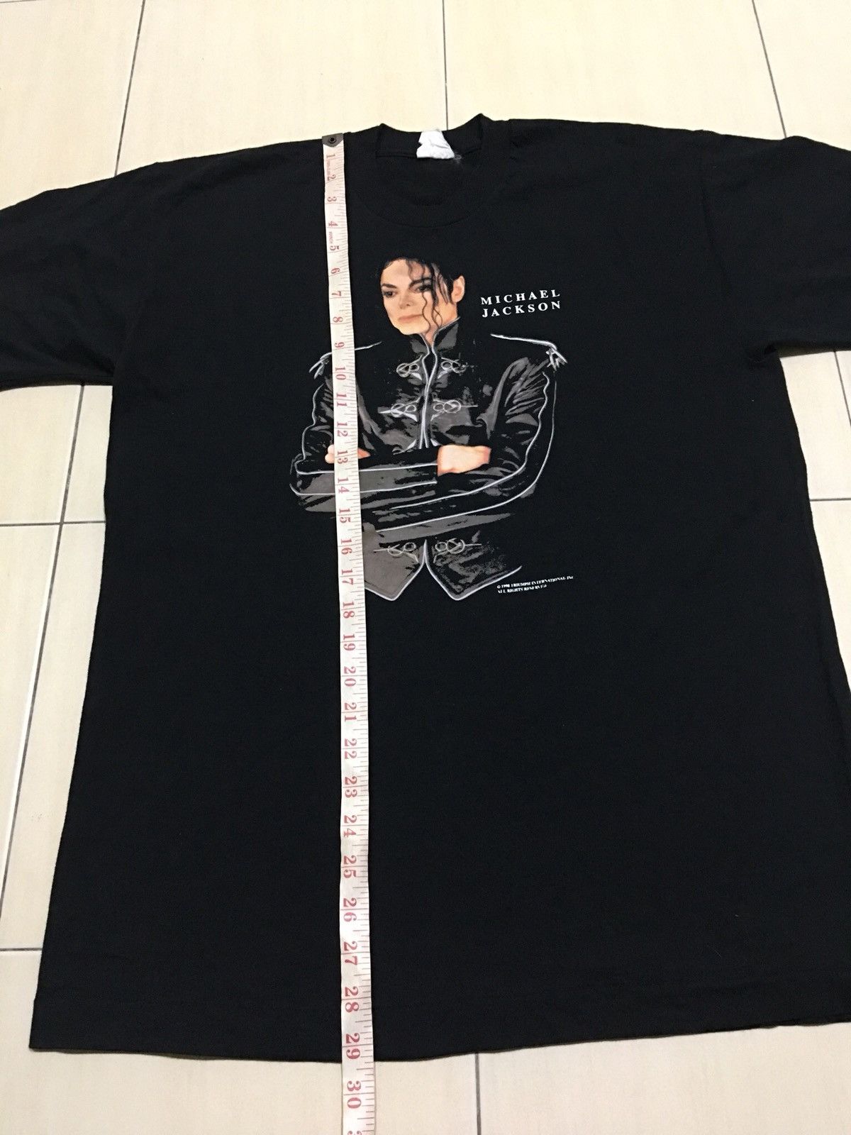 Band Tees Vintage 90s Michael jackson king of pop band shirt Size US L / EU 52-54 / 3 - 8 Thumbnail