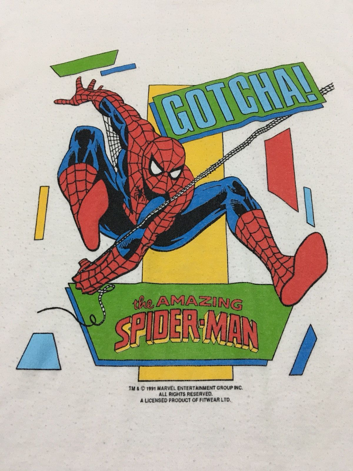 Marvel Comics Vintage 90s Distressed Spiderman Marvel Longsleve Shirt Size US M / EU 48-50 / 2 - 3 Thumbnail