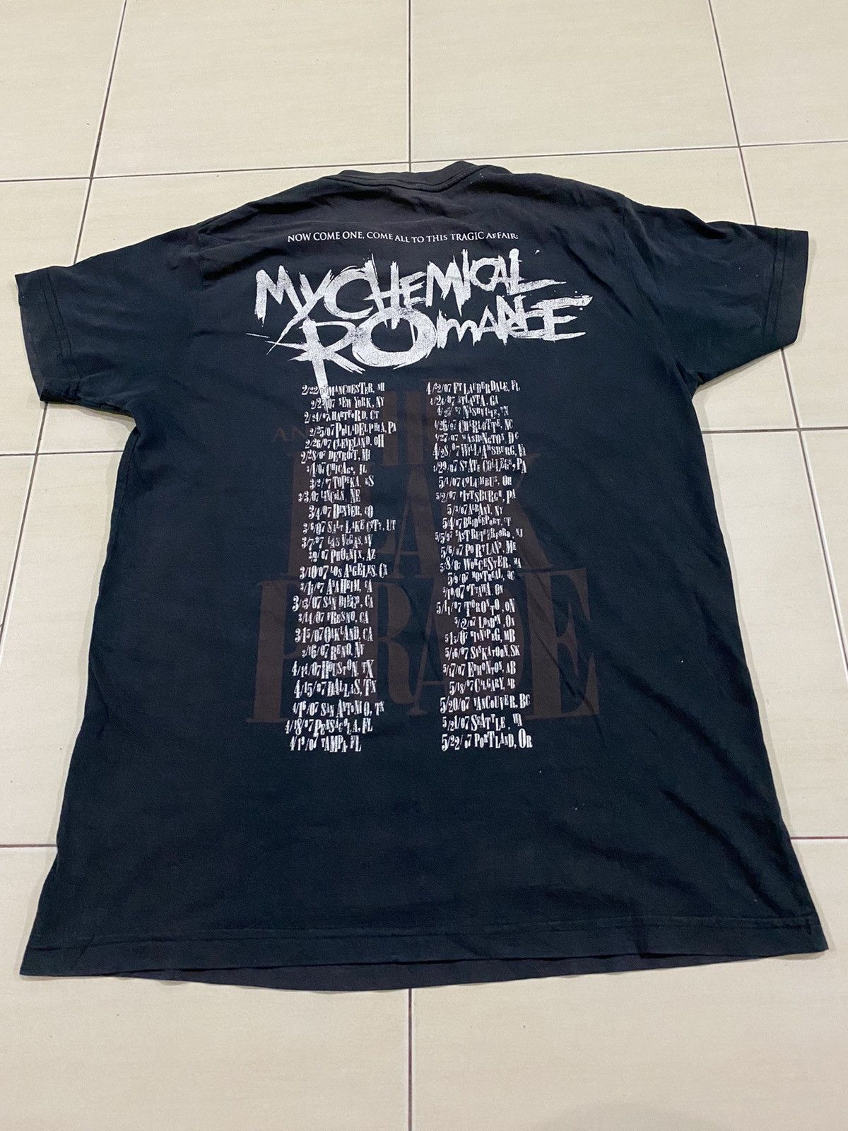 Band Tees My Chemical Romance The Black Parade Album T shirt Size US M / EU 48-50 / 2 - 8 Thumbnail