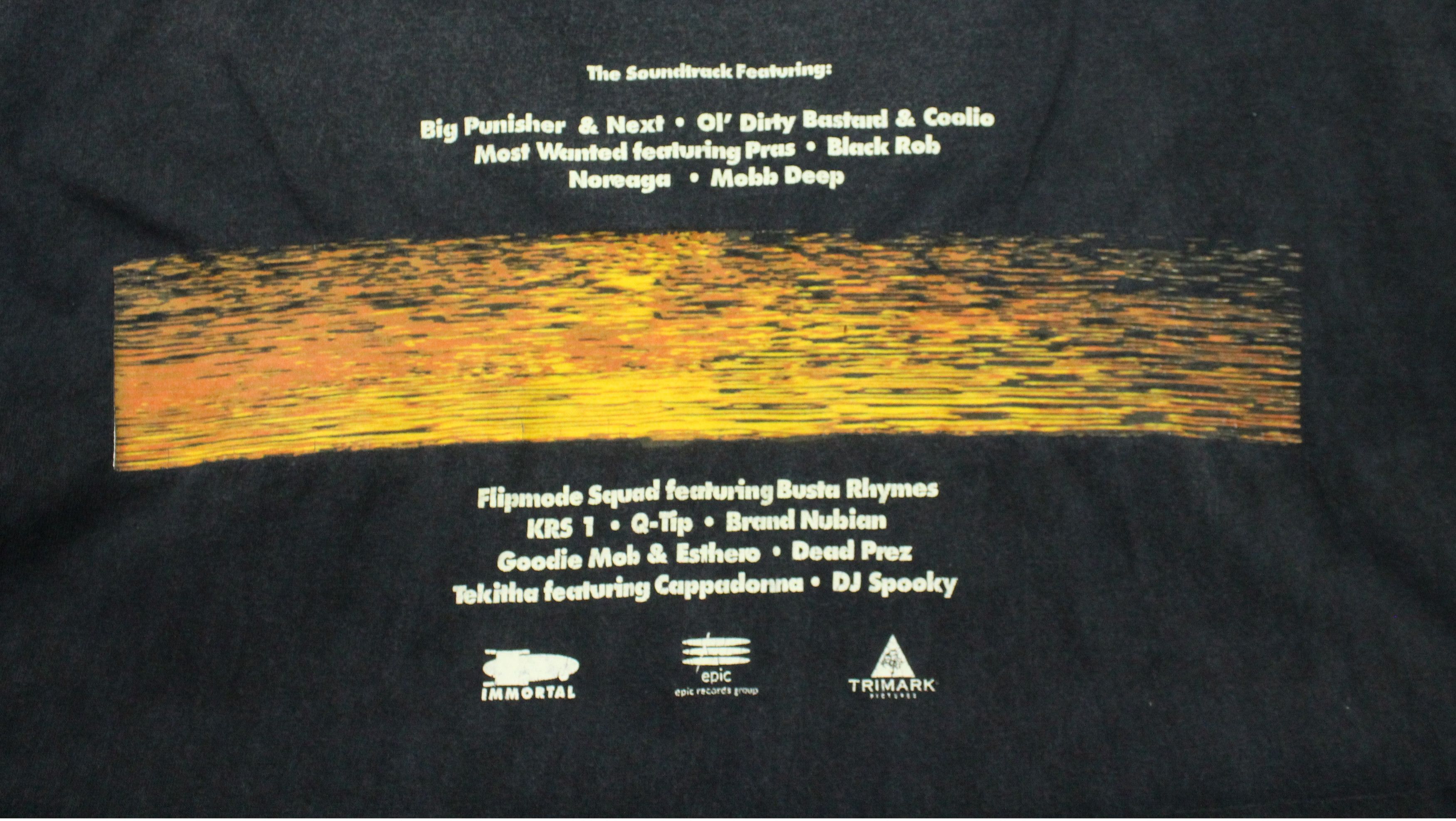 Vintage Vintage 90s SLAM THE MOVIE T Shirt Faded Levis Size US XL / EU 56 / 4 - 2 Thumbnail