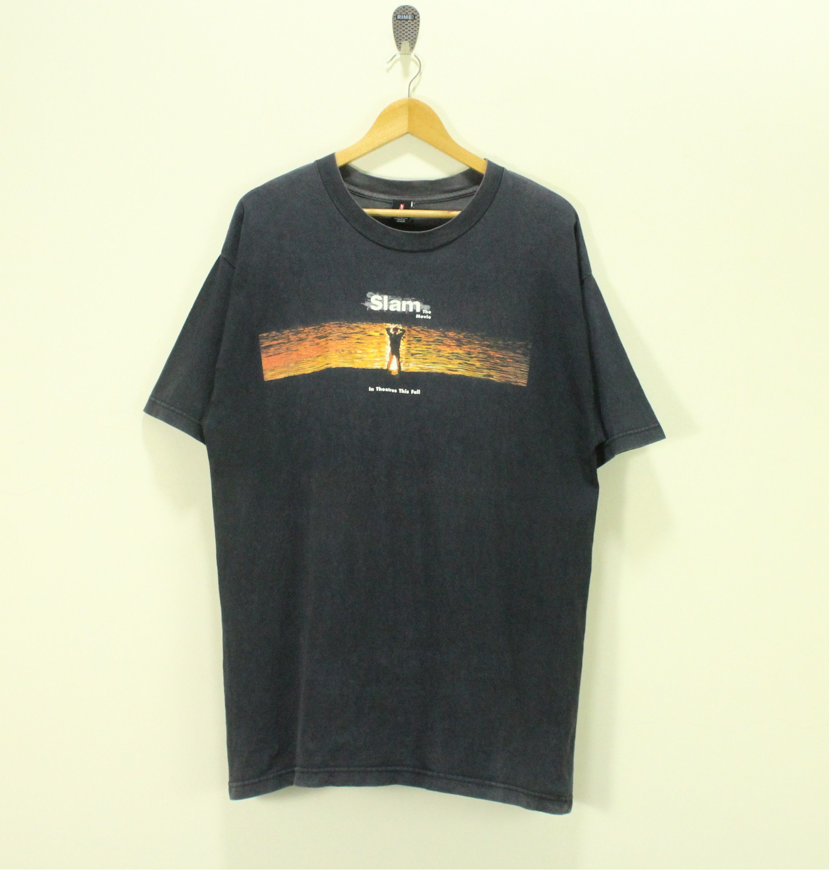 Vintage Vintage 90s SLAM THE MOVIE T Shirt Faded Levis Size US XL / EU 56 / 4 - 3 Thumbnail