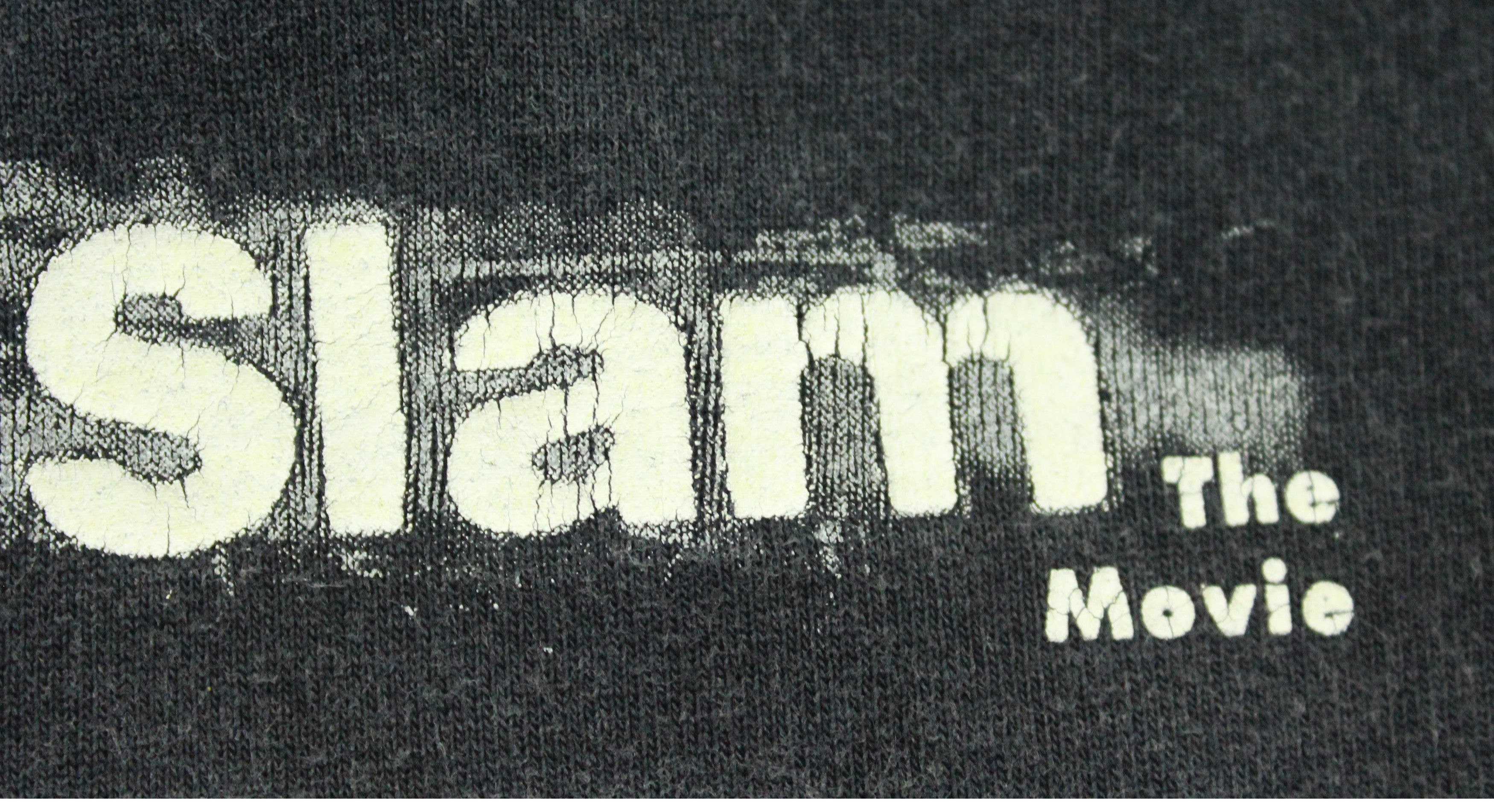 Vintage Vintage 90s SLAM THE MOVIE T Shirt Faded Levis Size US XL / EU 56 / 4 - 14 Thumbnail