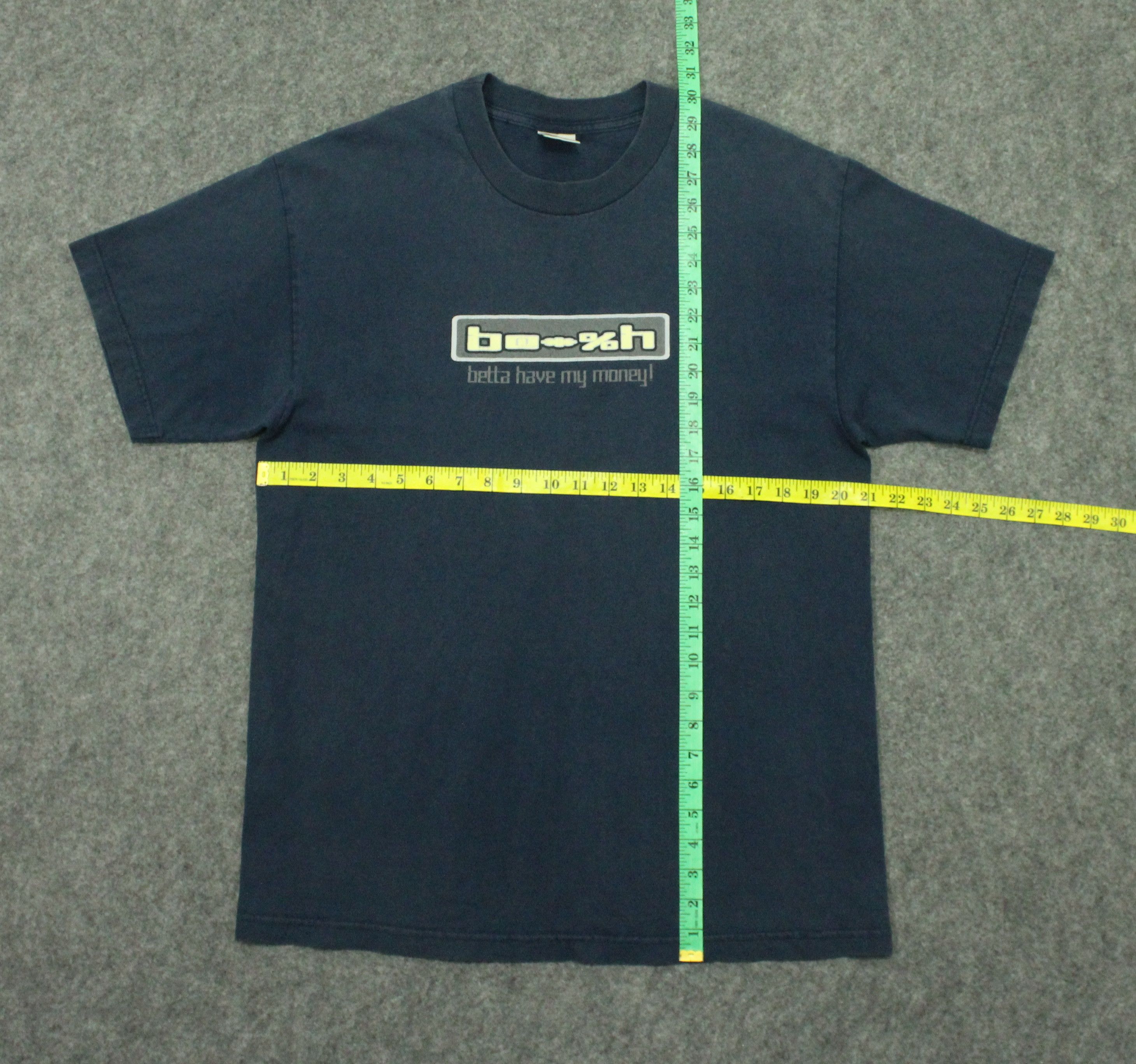 Vintage Vintage 90s BITCH T Shirt Raverwear Grunge Punk Raver Skater Size US L / EU 52-54 / 3 - 9 Thumbnail