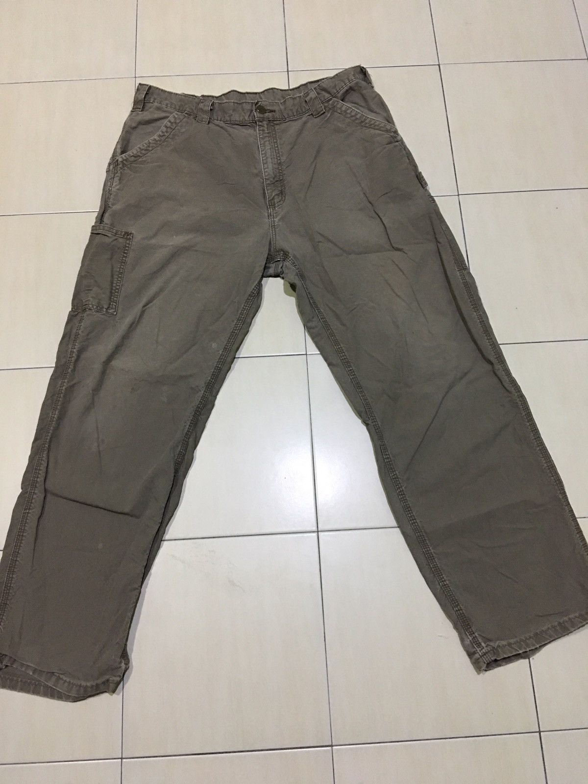 Carhartt Carhartt Cargo Military Trouser Cotton Shorts Size US 35 - 6 Thumbnail