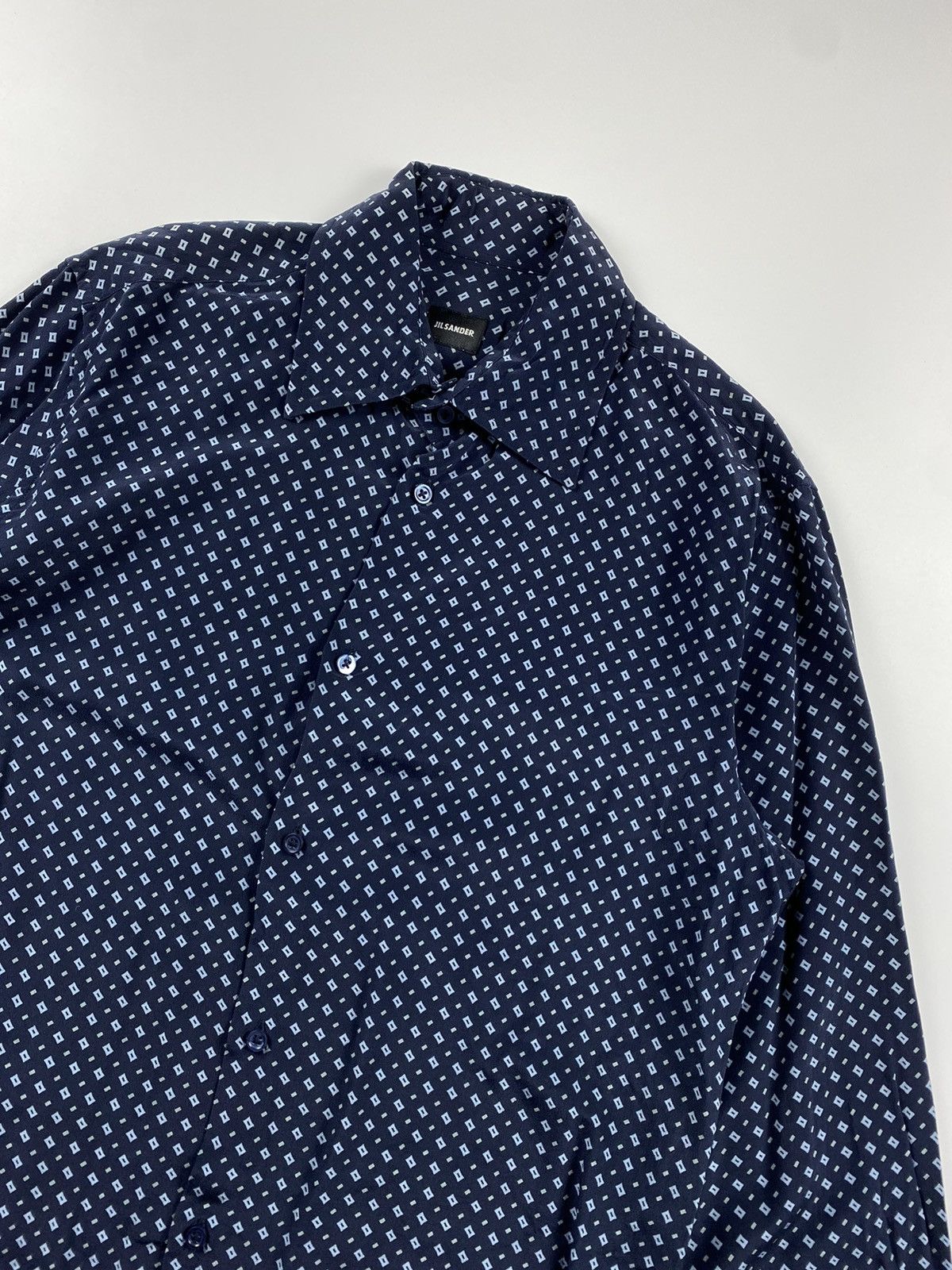 Jil Sander Jil Sander Silk Shirt Size US M / EU 48-50 / 2 - 2 Thumbnail