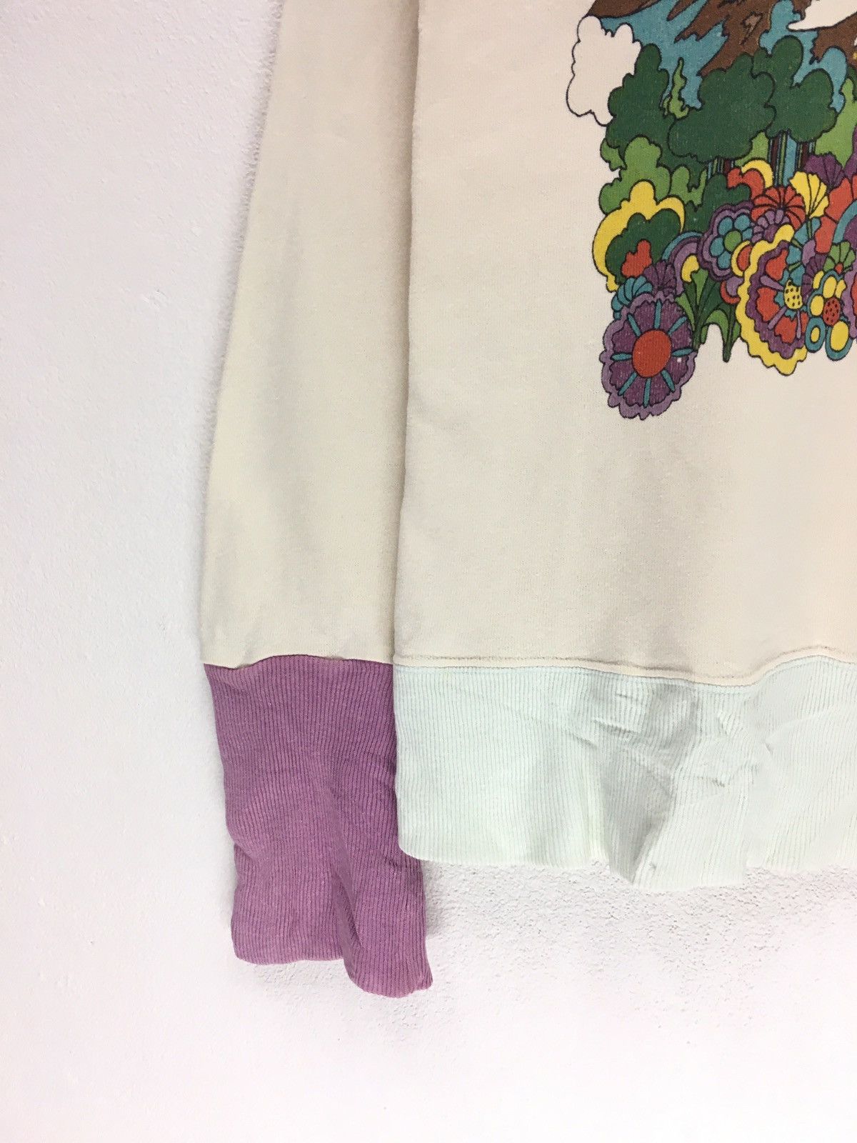 Japanese Brand × Vintage Mucha Cha Peace Logo Sweatshirt Size US S / EU 44-46 / 1 - 5 Thumbnail