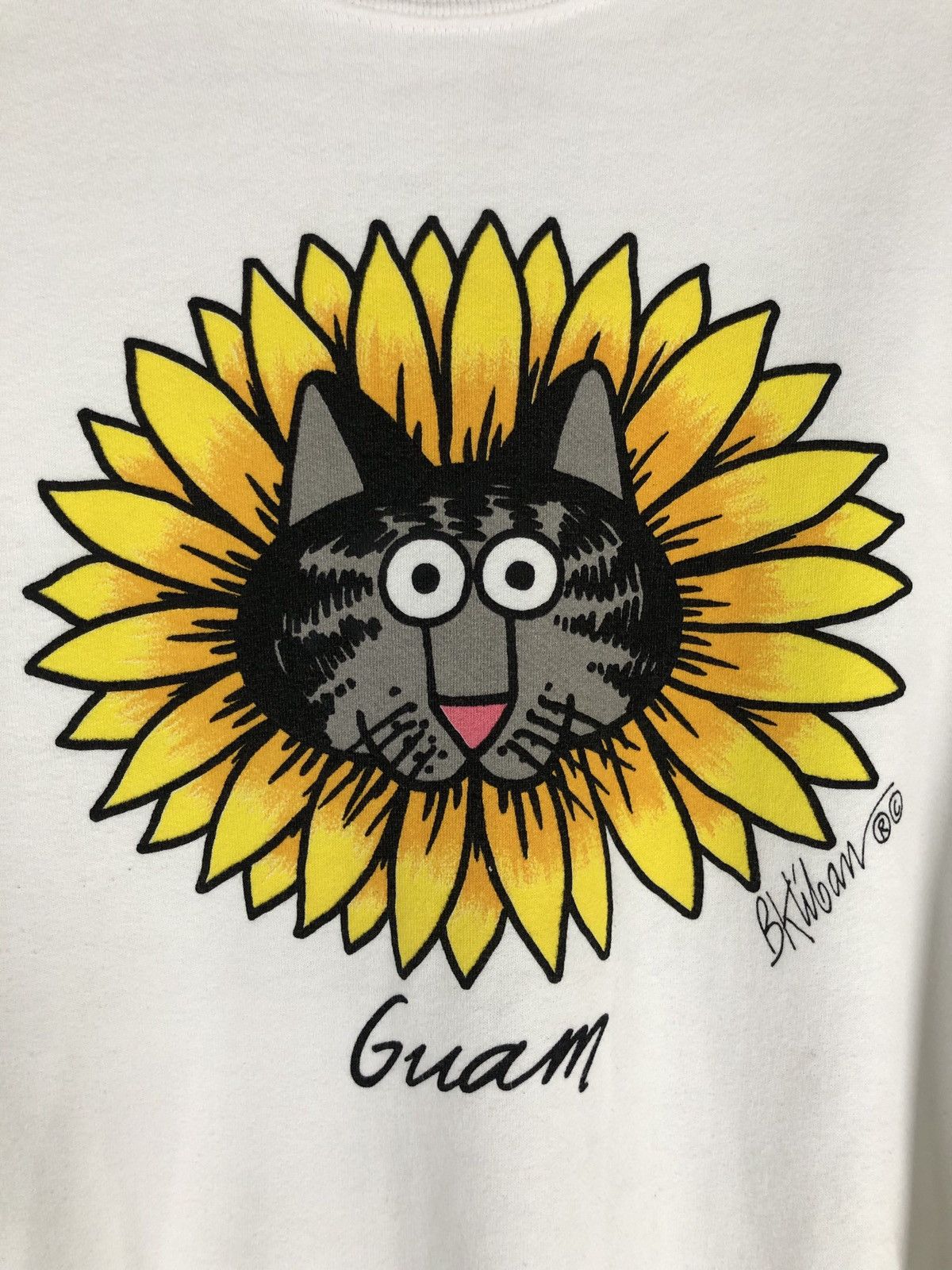 Other Vintage Bkliban Cat Hawaii Crazy Sweatshirt Tee Usa Size US L / EU 52-54 / 3 - 5 Thumbnail