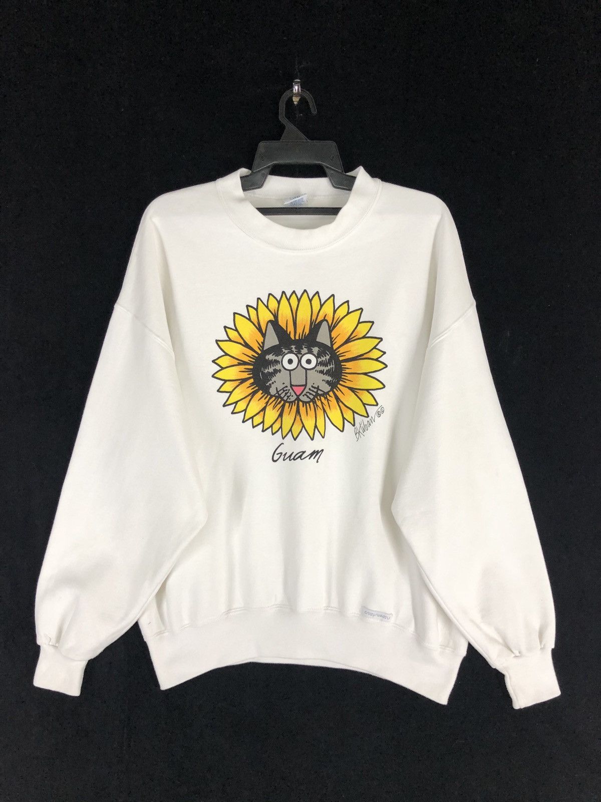 Other Vintage Bkliban Cat Hawaii Crazy Sweatshirt Tee Usa Size US L / EU 52-54 / 3 - 1 Thumbnail
