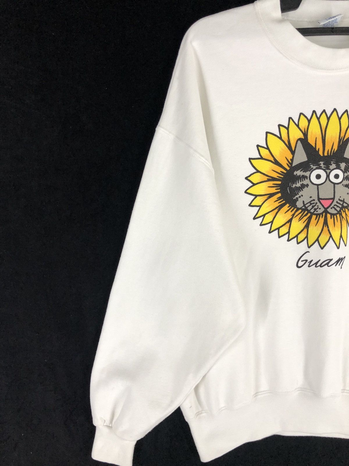 Other Vintage Bkliban Cat Hawaii Crazy Sweatshirt Tee Usa Size US L / EU 52-54 / 3 - 3 Thumbnail