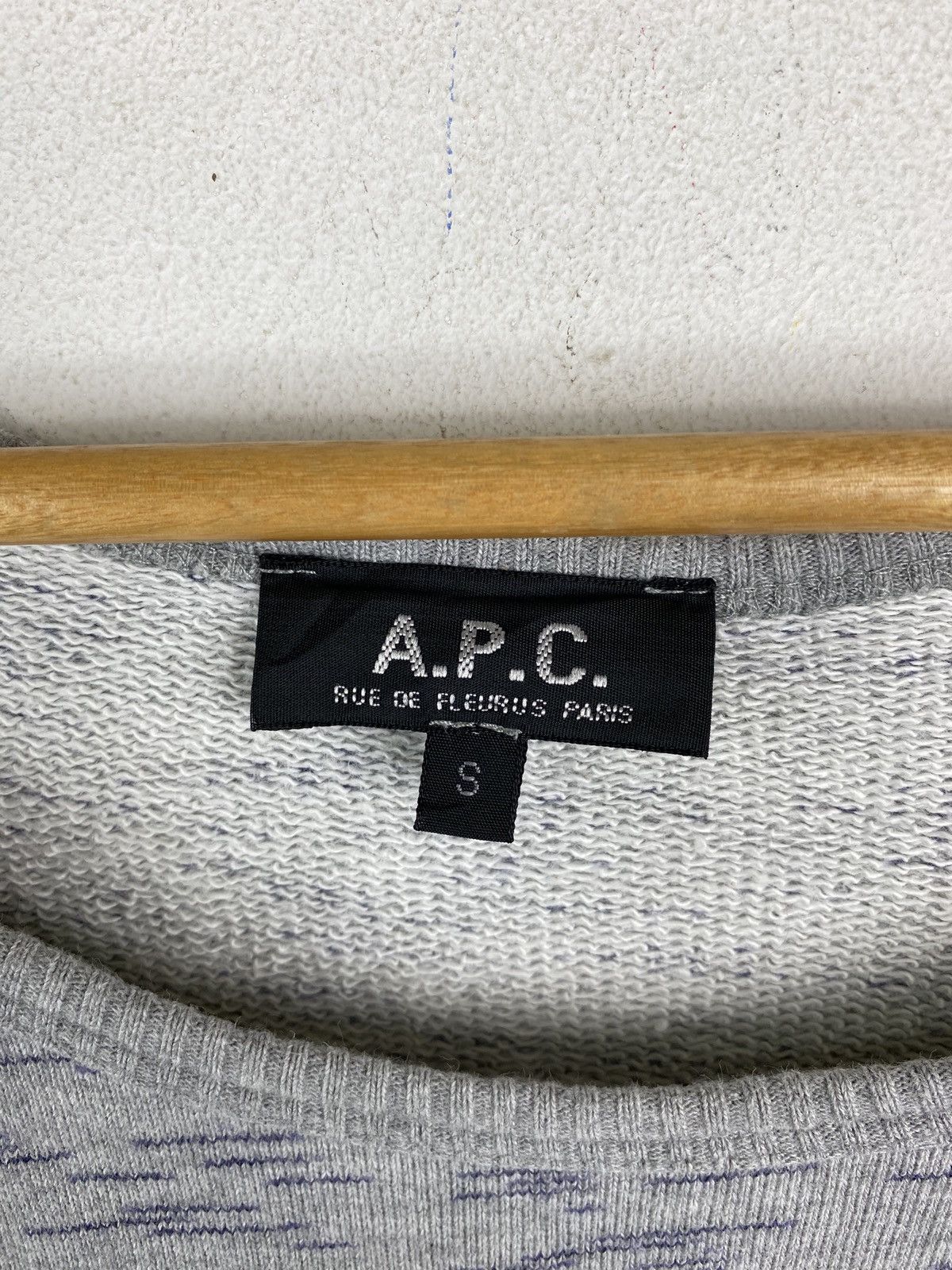 A.P.C. × Vintage VINTAGE A.P.C FRANCE DESIGNER SWEATSHIRT PULLOVER Size US XS / EU 42 / 0 - 4 Thumbnail