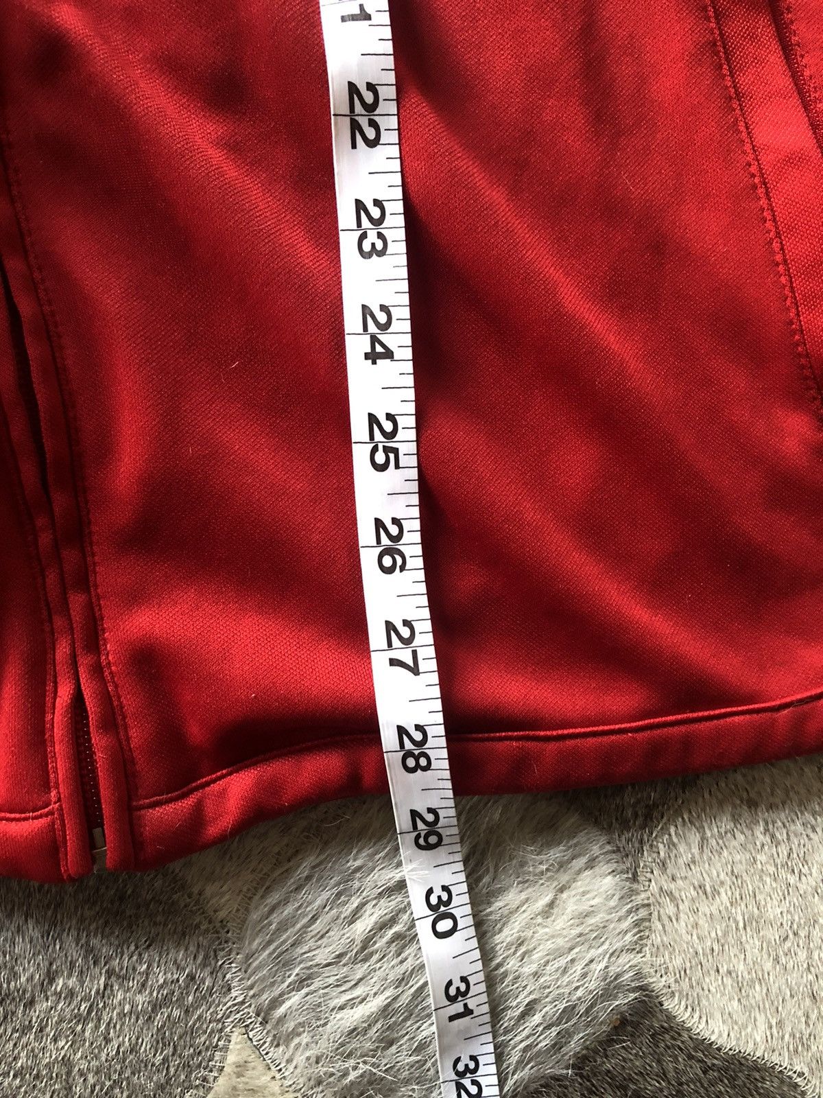 Adidas × Vintage Crazy Vintage adidas SOCCER jacket RED♦️ Size US M / EU 48-50 / 2 - 8 Thumbnail