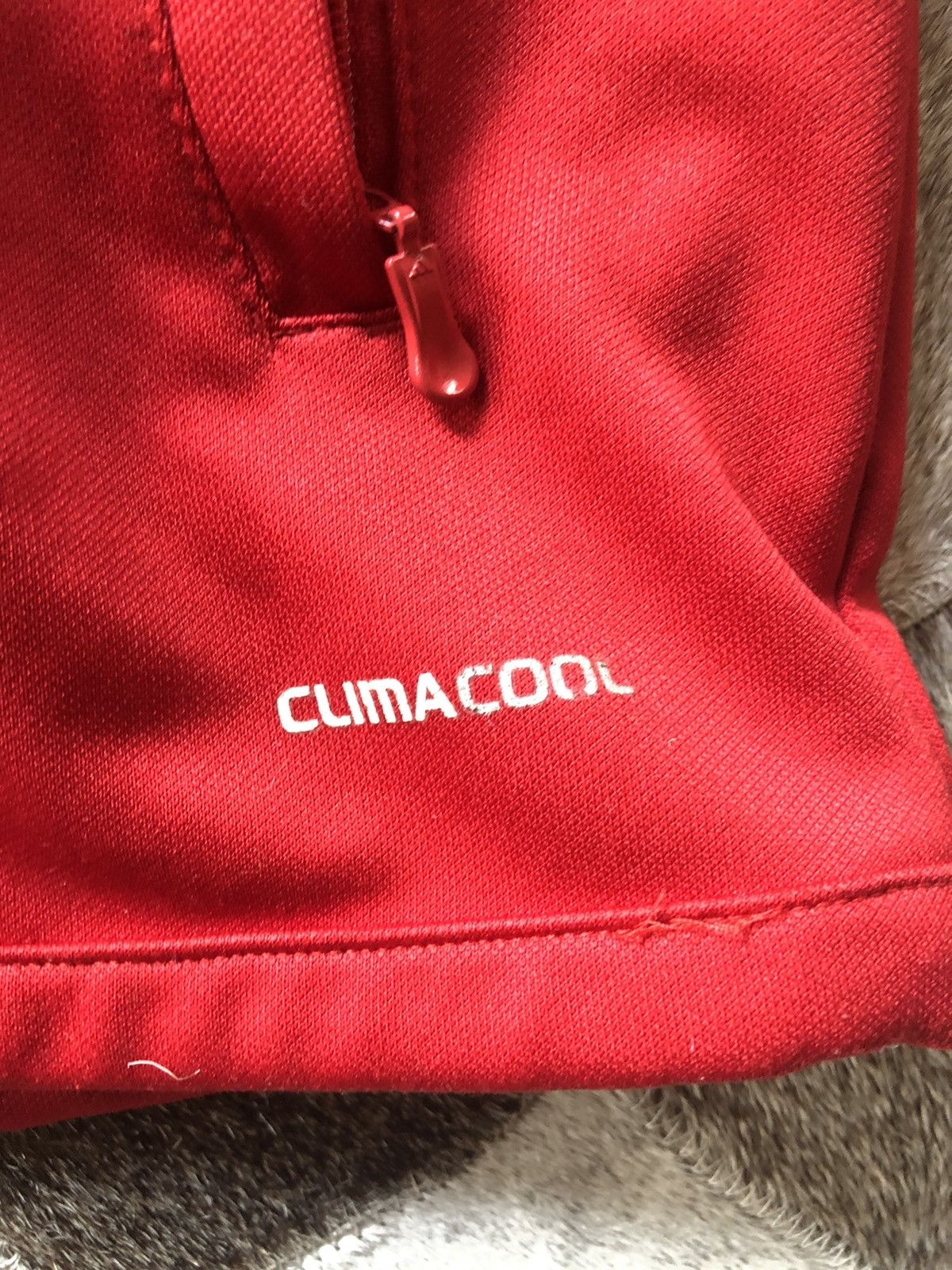 Adidas × Vintage Crazy Vintage adidas SOCCER jacket RED♦️ Size US M / EU 48-50 / 2 - 7 Thumbnail