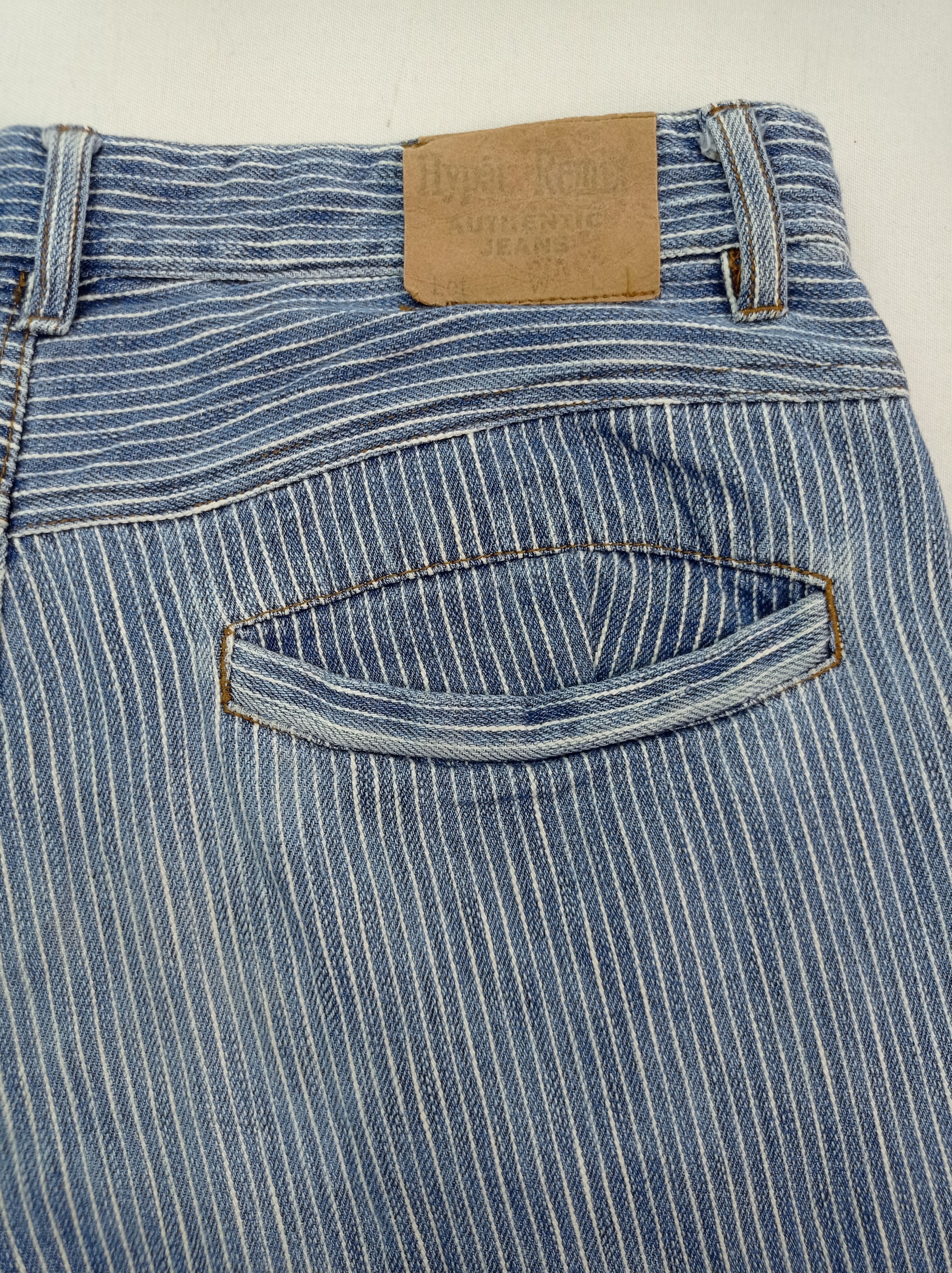 Japanese Brand Vintage Hyper Remix Hickory Stripe Baker Pants Size US 31 - 8 Thumbnail