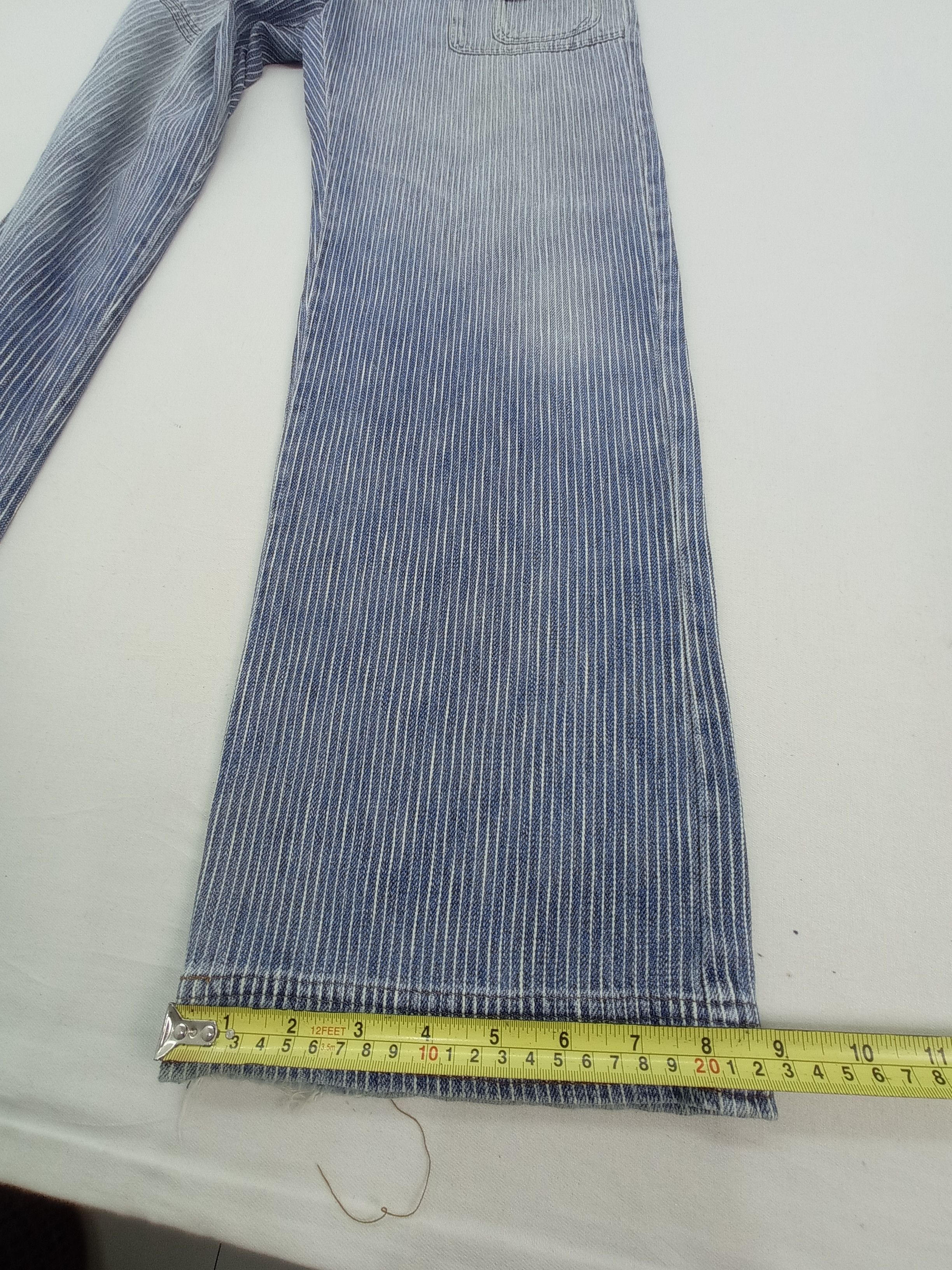 Japanese Brand Vintage Hyper Remix Hickory Stripe Baker Pants Size US 31 - 19 Thumbnail