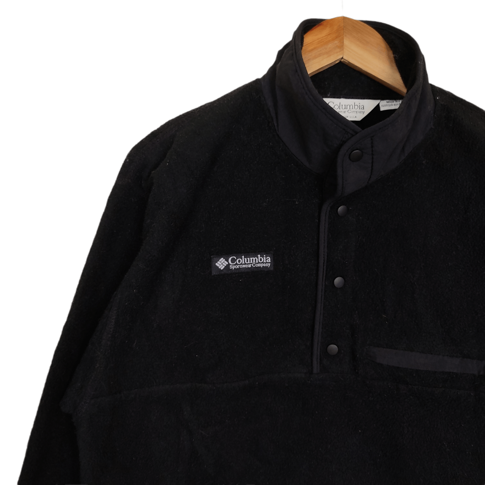 Columbia COLUMBIA Sportwear Company Black Sweater MADE IN USA Size US L / EU 52-54 / 3 - 4 Thumbnail