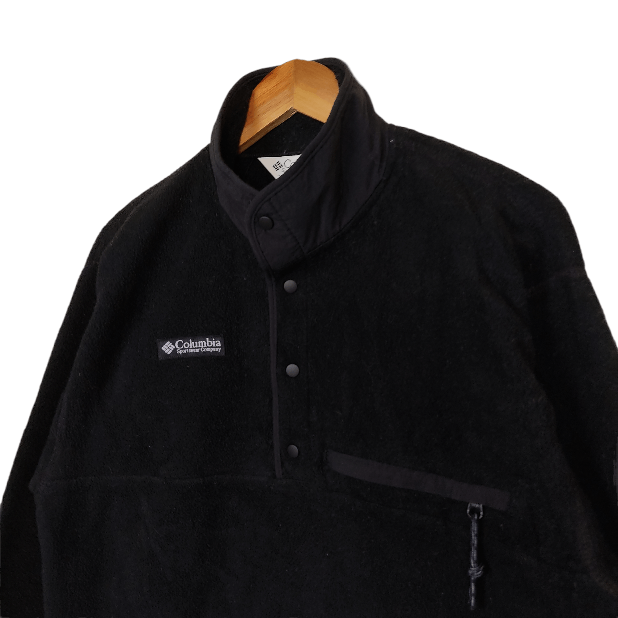 Columbia COLUMBIA Sportwear Company Black Sweater MADE IN USA Size US L / EU 52-54 / 3 - 3 Thumbnail