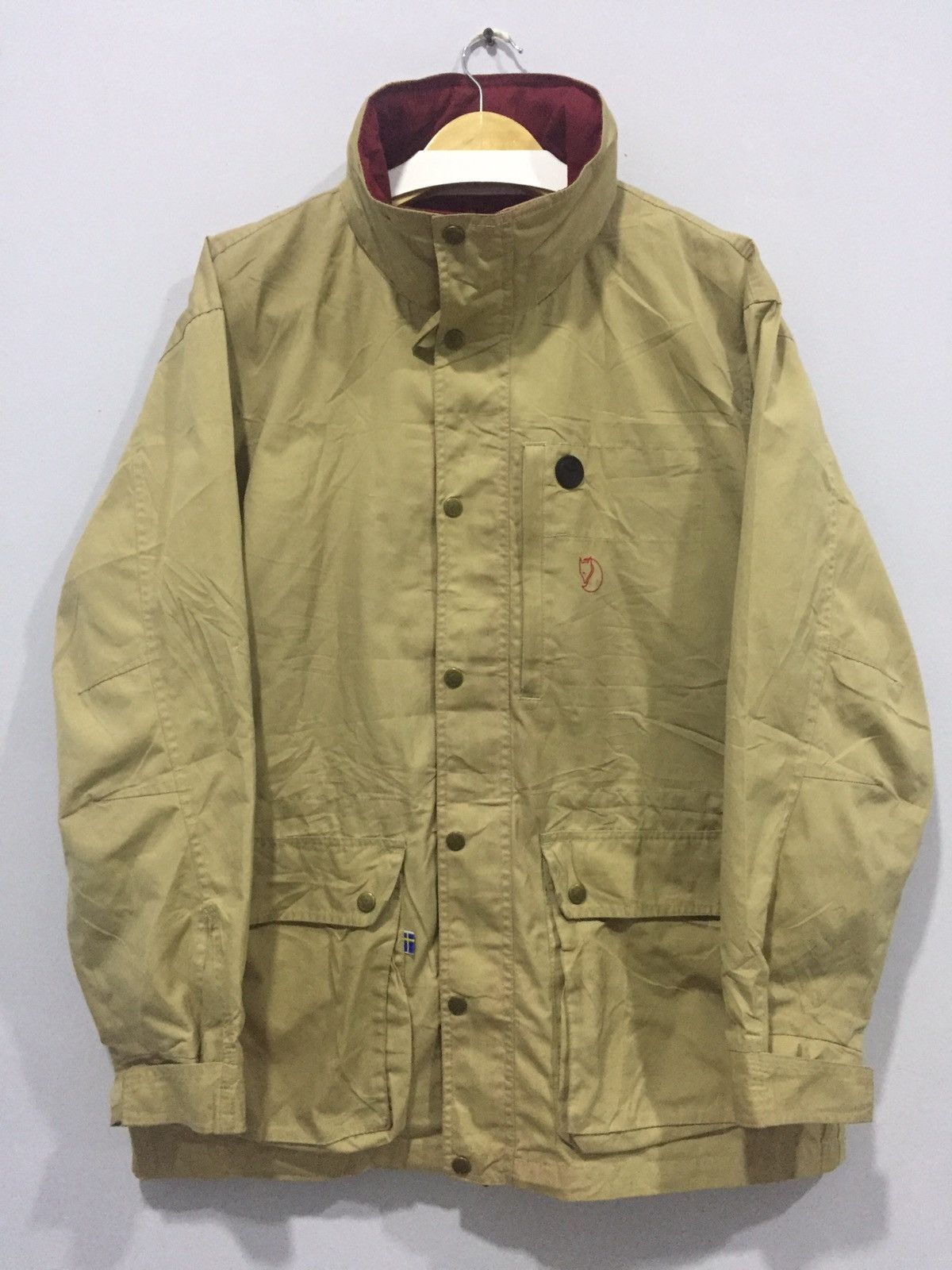 FJALLRAVEN Hoodie Button Jacket