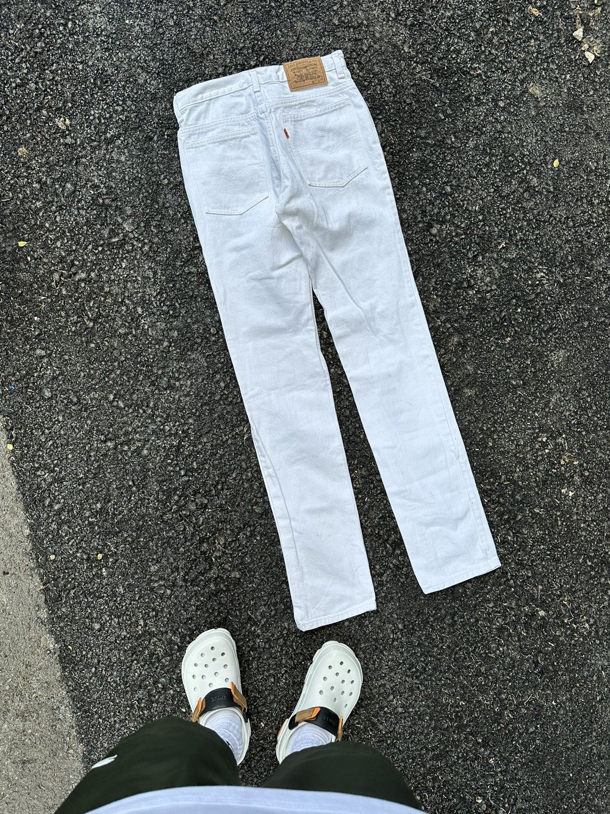 Levi's × Levi's Vintage Clothing × Vintage Vintage Levi’s Long Stacked Jeans Size US 30 / EU 46 - 4 Thumbnail