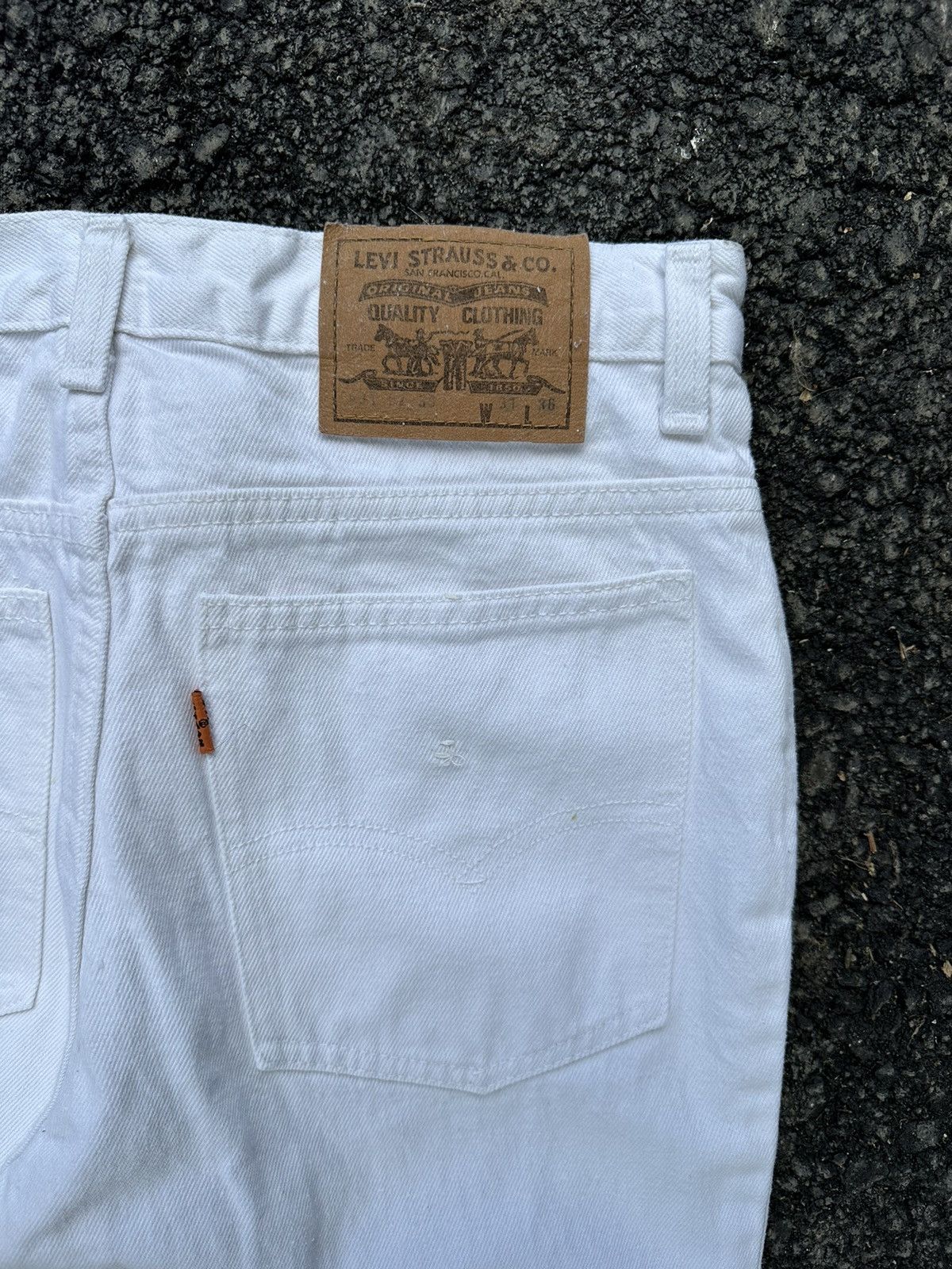 Levi's × Levi's Vintage Clothing × Vintage Vintage Levi’s Long Stacked Jeans Size US 30 / EU 46 - 6 Thumbnail