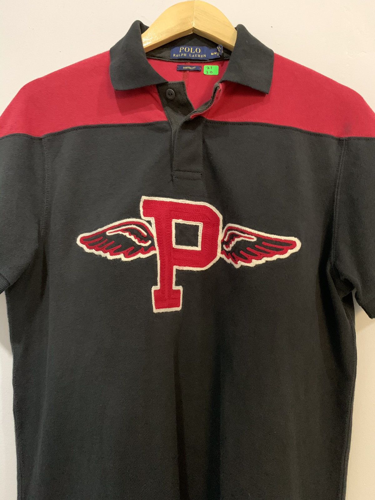 Designer Ralph Lauren Stadium P Wing Polo Tee Size M Size US M / EU 48-50 / 2 - 3 Thumbnail