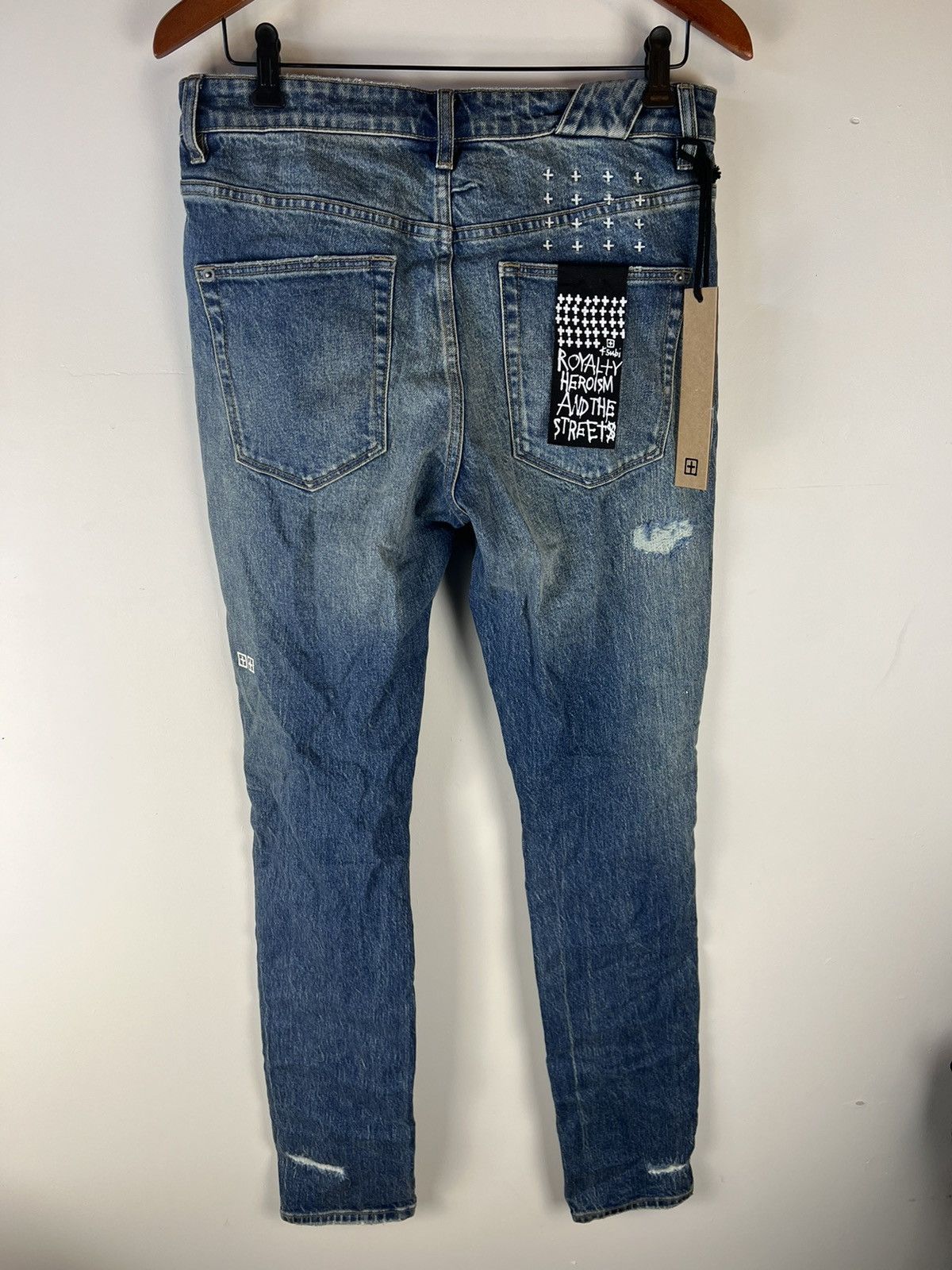 Ksubi Ksubi Chitch Chronicle Thrashed Denim Size US 32 / EU 48 - 2 Thumbnail