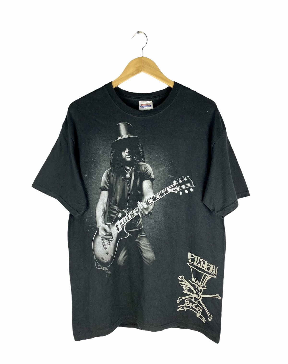 Guns N' Roses Vintage Slash Tee powered by Hanes Size US L / EU 52-54 / 3 - 1 Thumbnail