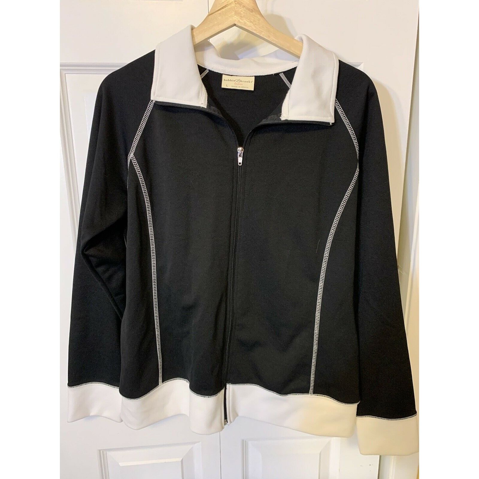 Other Bobbie Brooks Women's Sz L Long Sleeve Full Zip Up Athletic Size L / US 10 / IT 46 - 6 Thumbnail