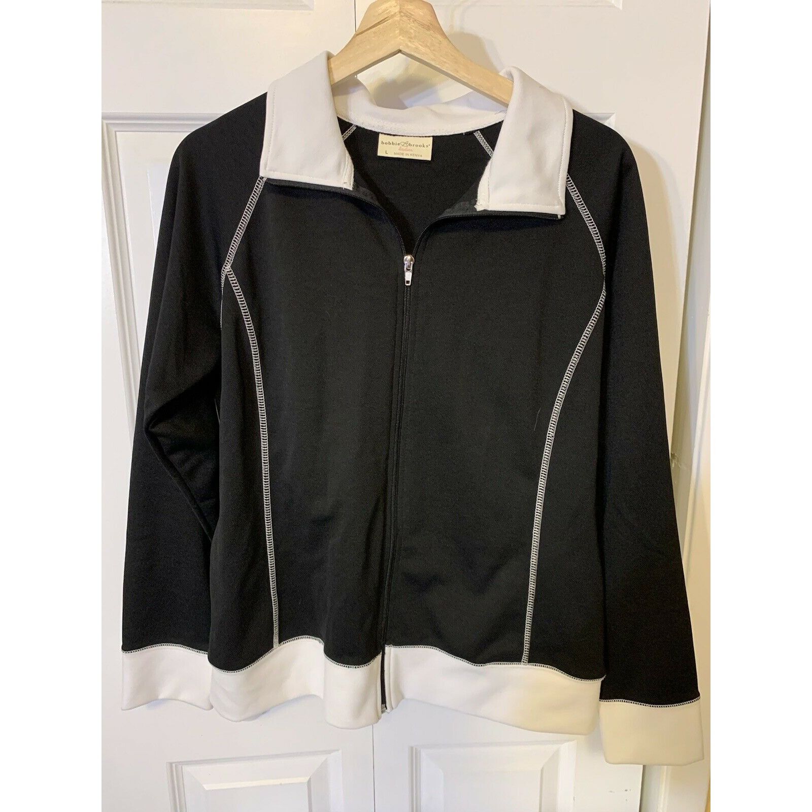 Other Bobbie Brooks Women's Sz L Long Sleeve Full Zip Up Athletic Size L / US 10 / IT 46 - 3 Thumbnail
