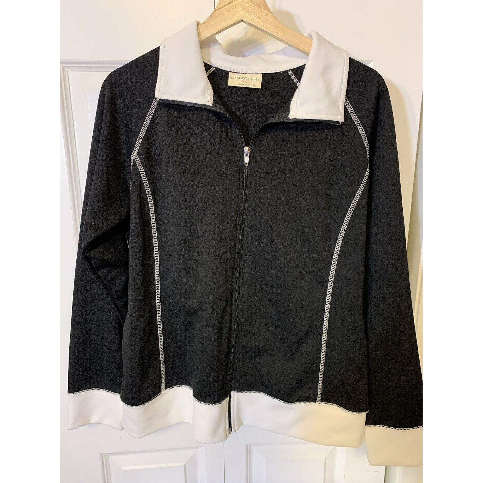 Other Bobbie Brooks Women's Sz L Long Sleeve Full Zip Up Athletic Size L / US 10 / IT 46 - 4 Thumbnail