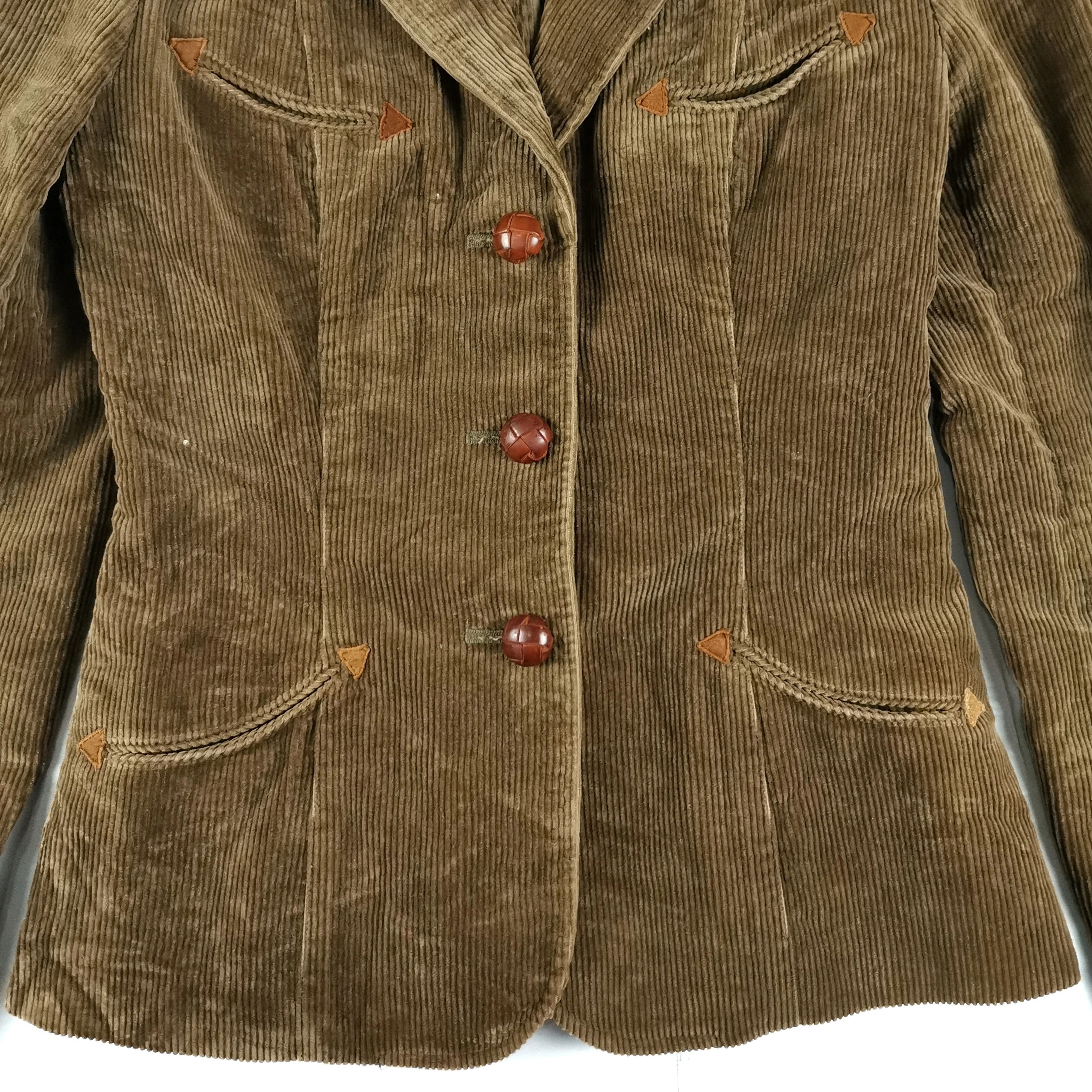 Polo Ralph Lauren Polo Ralph Lauren Western Corduroy Blazer Jacket Size S / US 4 / IT 40 - 6 Thumbnail