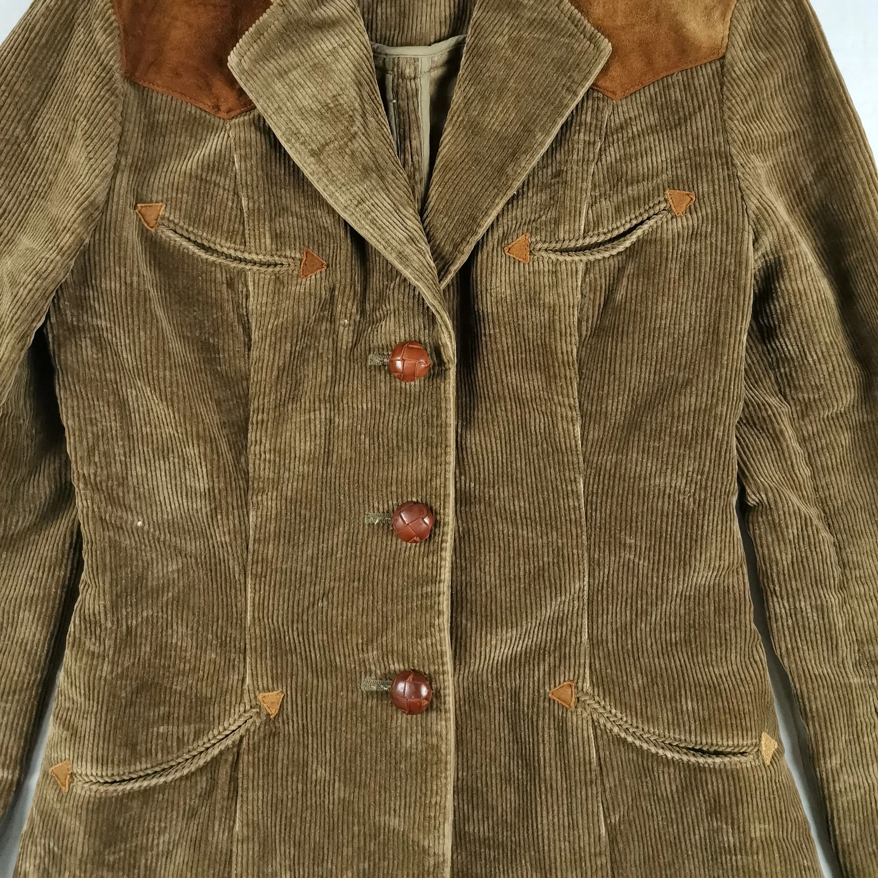 Polo Ralph Lauren Polo Ralph Lauren Western Corduroy Blazer Jacket Size S / US 4 / IT 40 - 7 Thumbnail